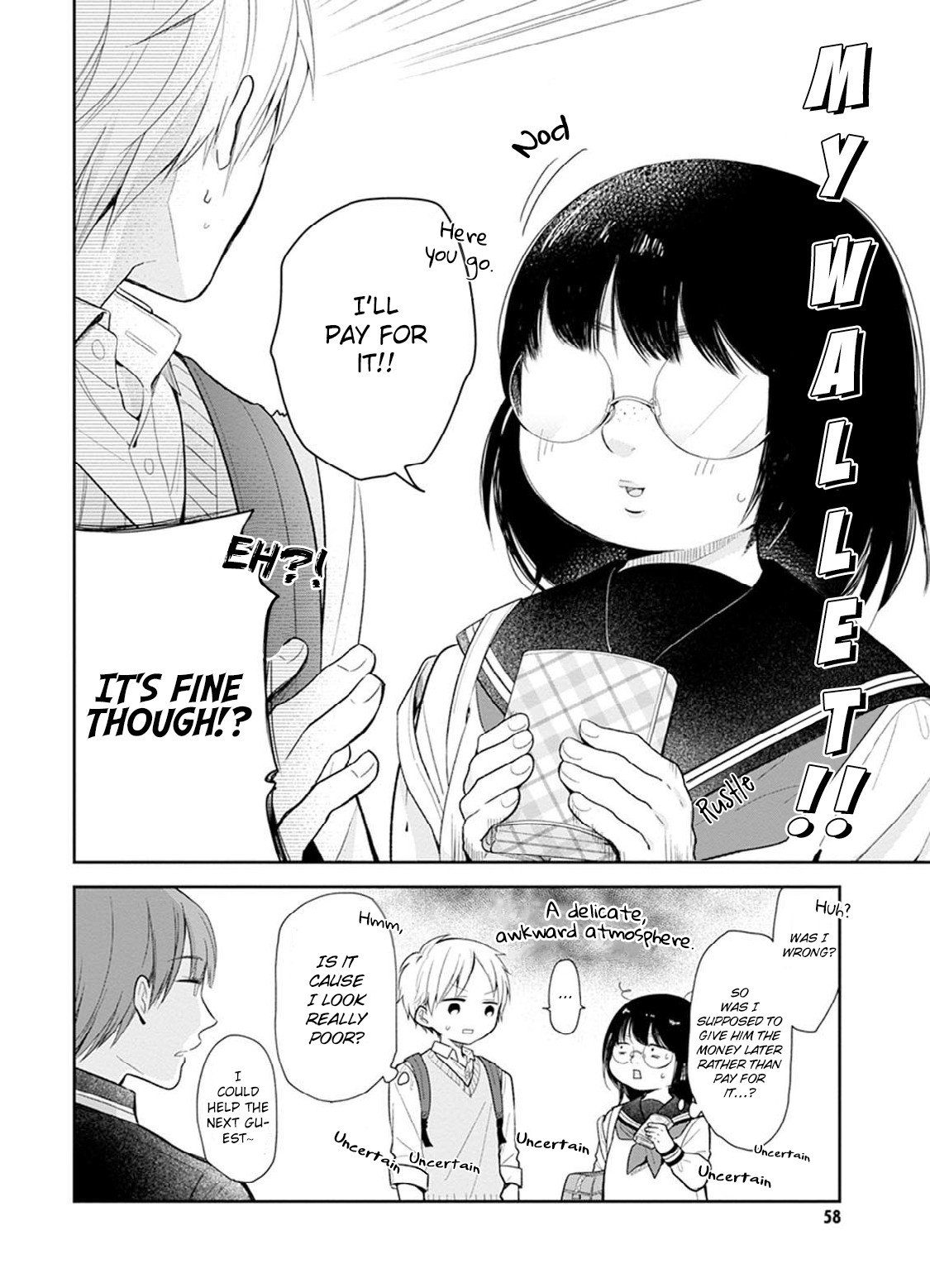 A Bouquet for an Ugly Girl. Chapter 2 page 22 - Chapter 2: A Way To Measure The Distance With An Honest Person