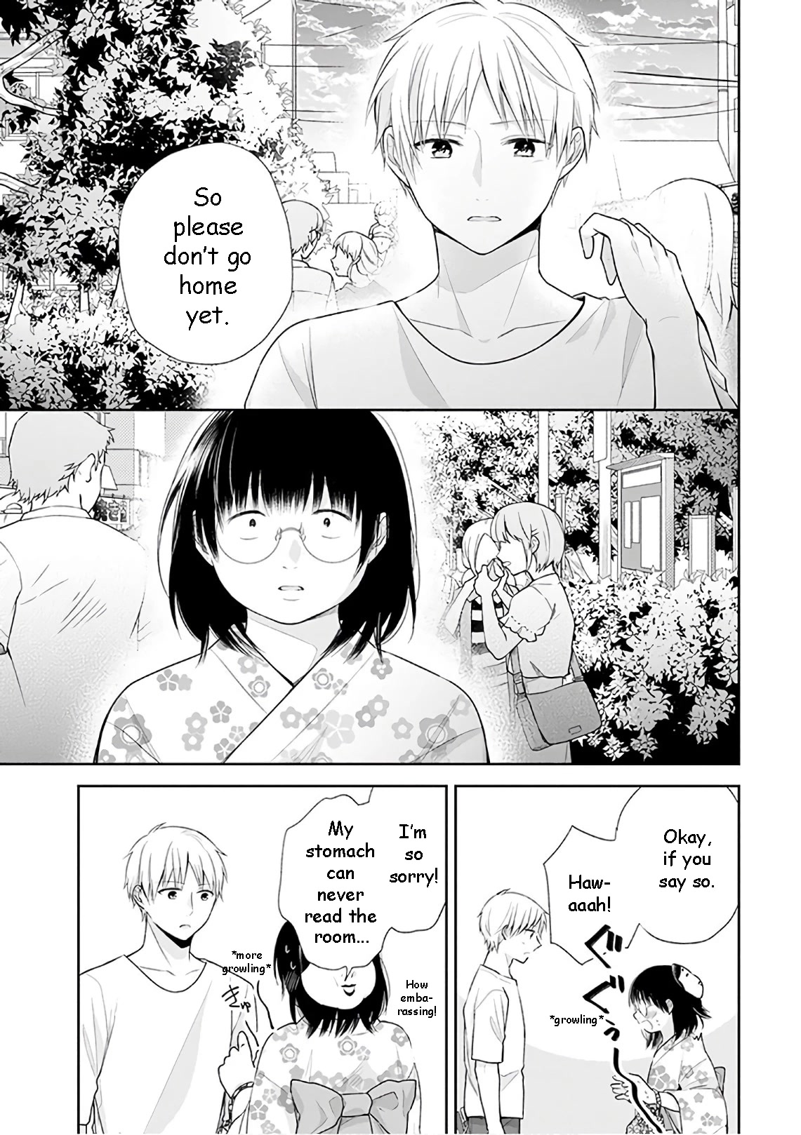 A Bouquet for an Ugly Girl. Chapter 24 page 21 - Chapter 24: I Want To See The Fireworks With You