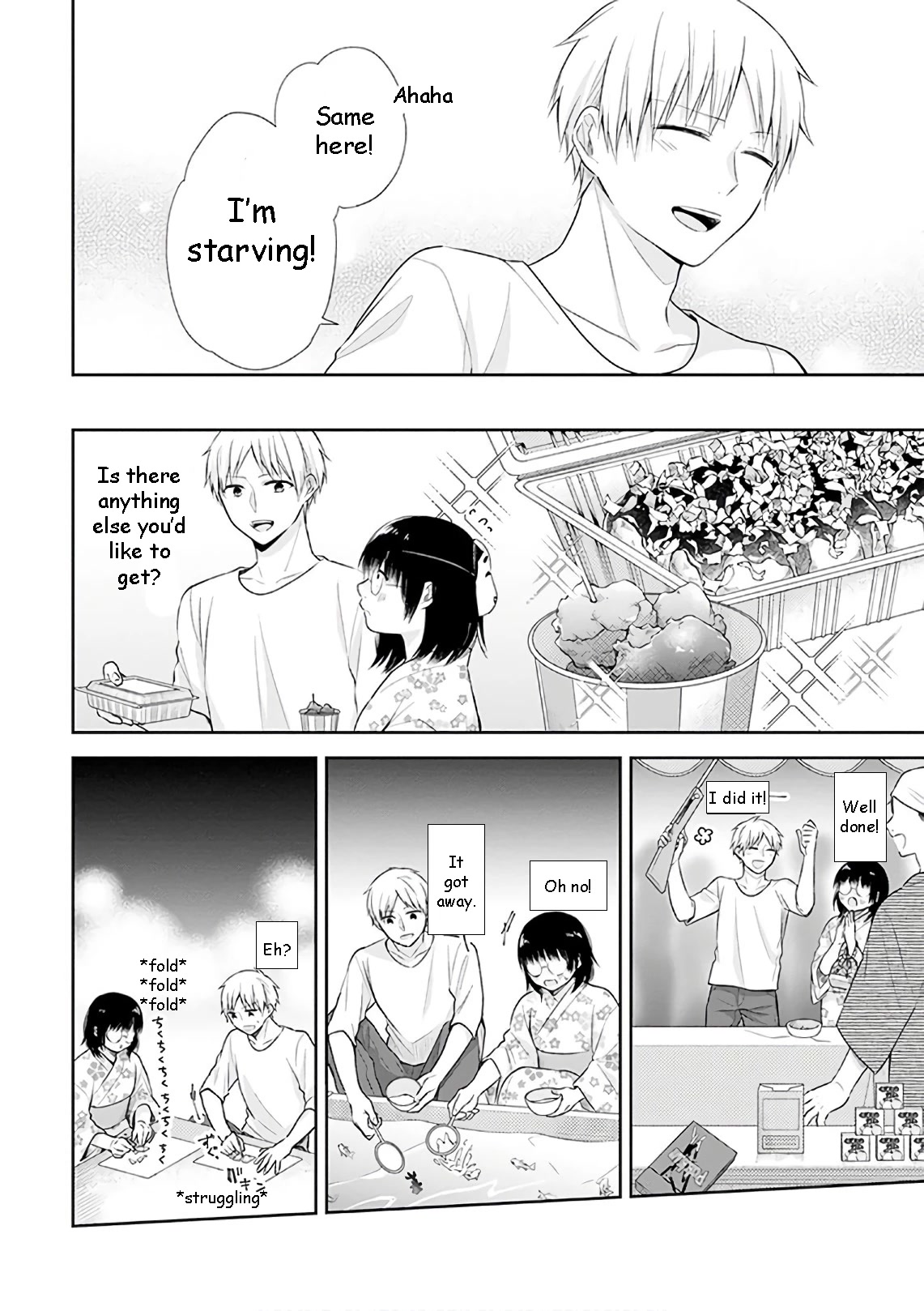 A Bouquet for an Ugly Girl. Chapter 24 page 22 - Chapter 24: I Want To See The Fireworks With You