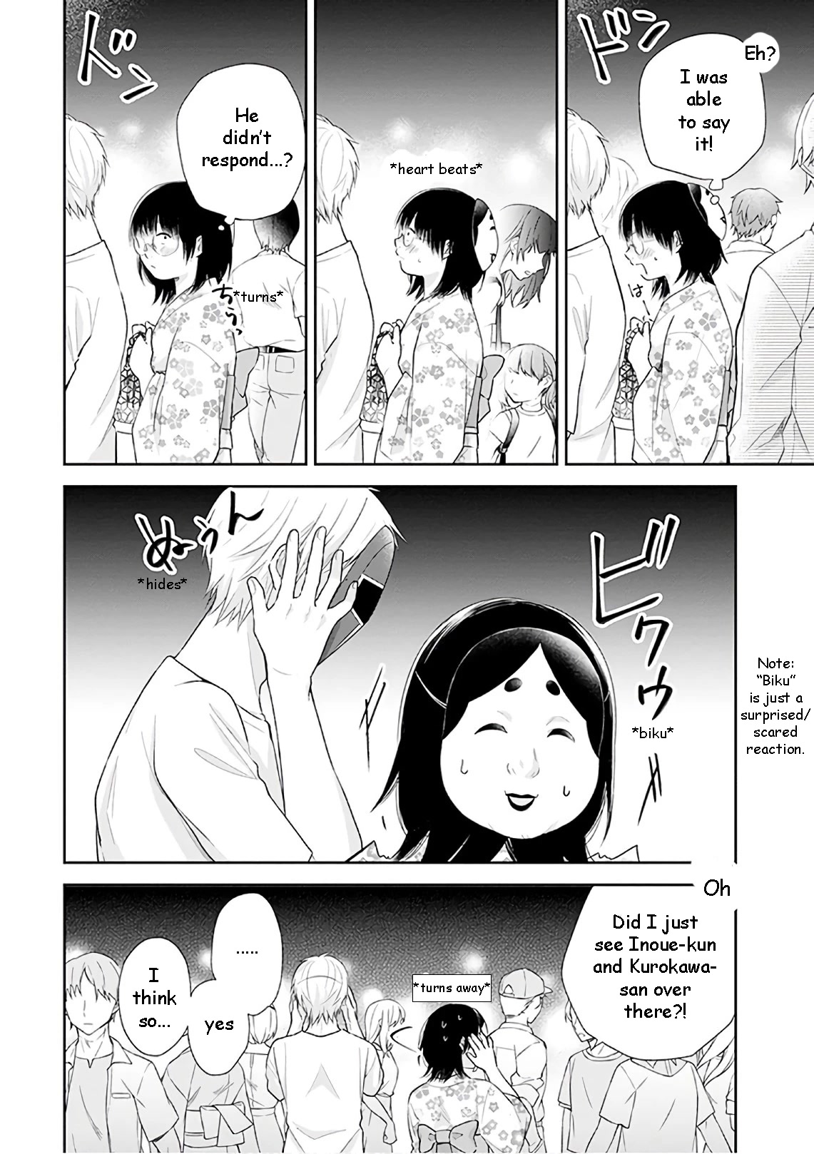 A Bouquet for an Ugly Girl. Chapter 24 page 26 - Chapter 24: I Want To See The Fireworks With You
