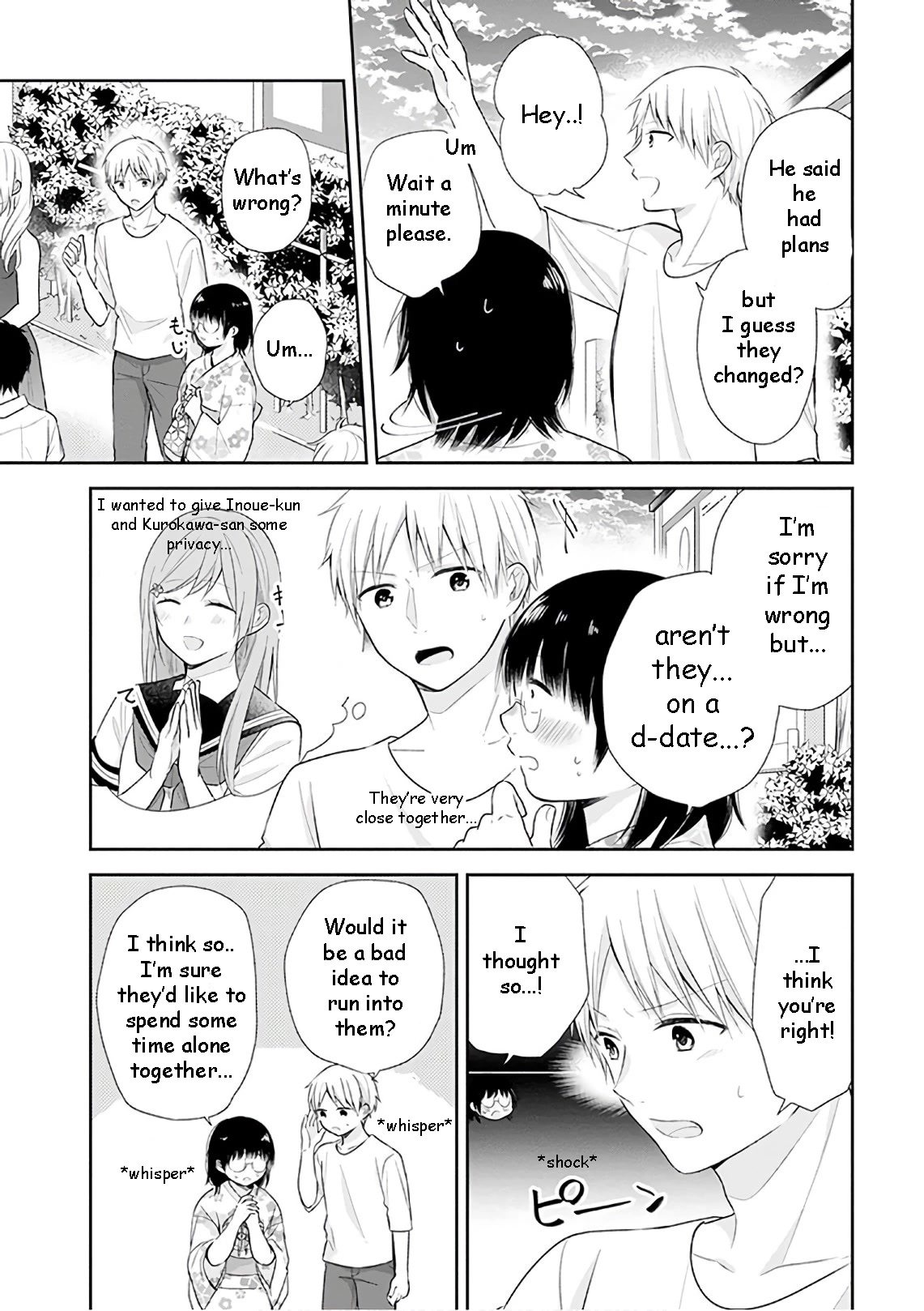 A Bouquet for an Ugly Girl. Chapter 24 page 9 - Chapter 24: I Want To See The Fireworks With You