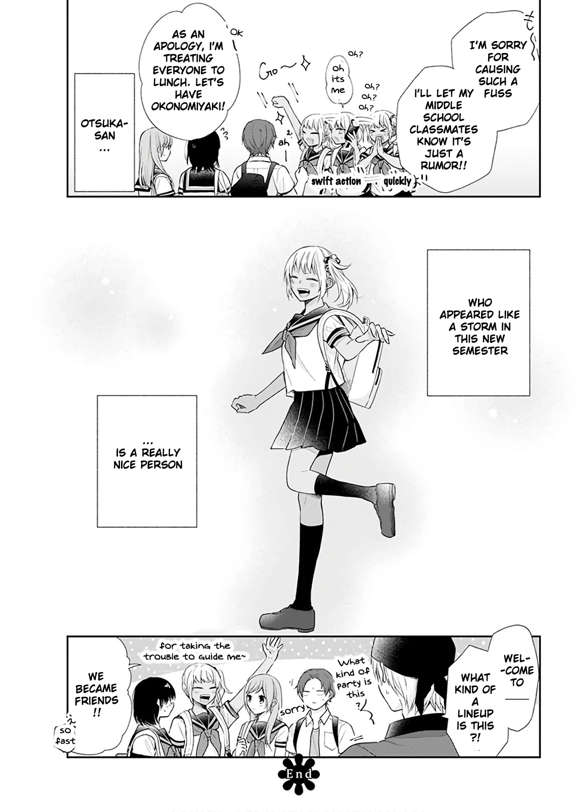 A Bouquet for an Ugly Girl. Chapter 25 page 32 - Chapter 25: New Semester, New Incident