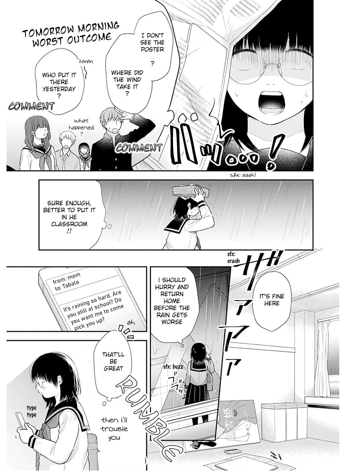 A Bouquet for an Ugly Girl. Chapter 28 page 12 - Chapter 28: Here is a Storm