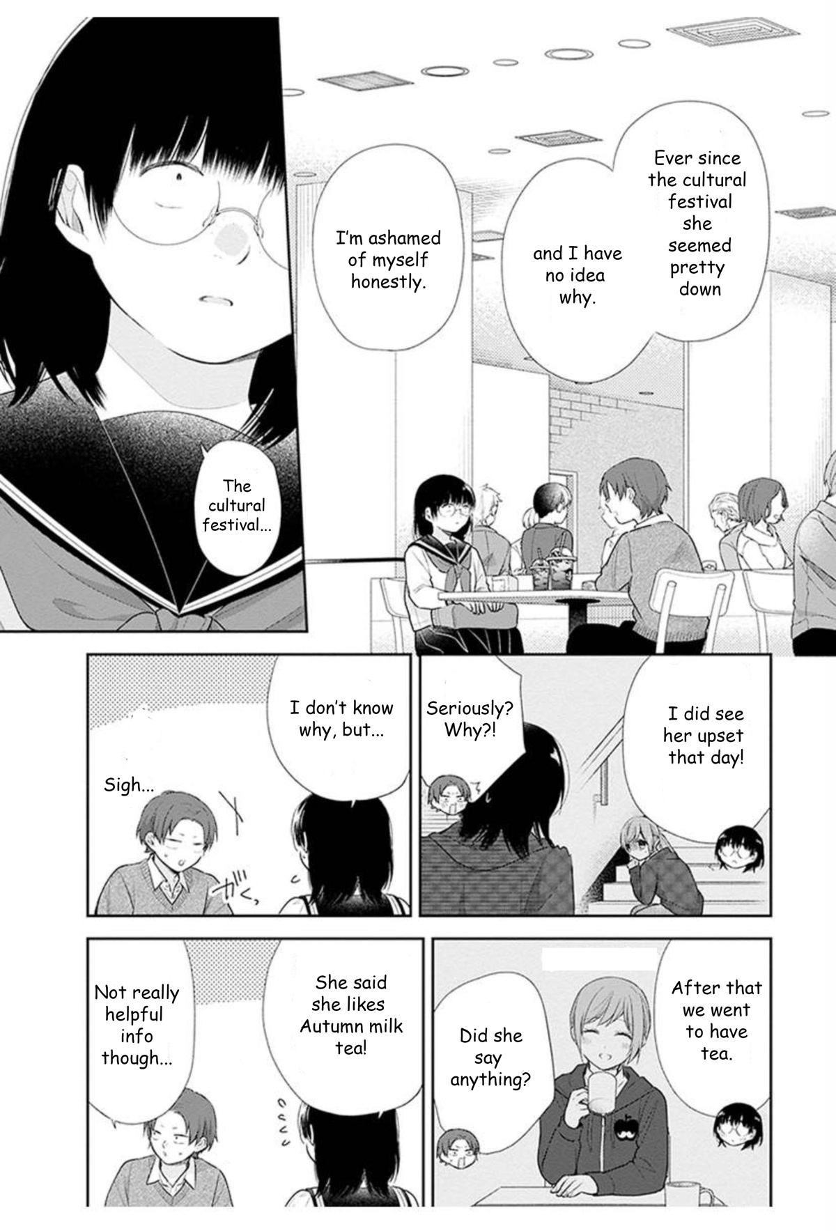 A Bouquet for an Ugly Girl. Chapter 32 page 12 - Chapter 32: My First Love is Not What I Expected