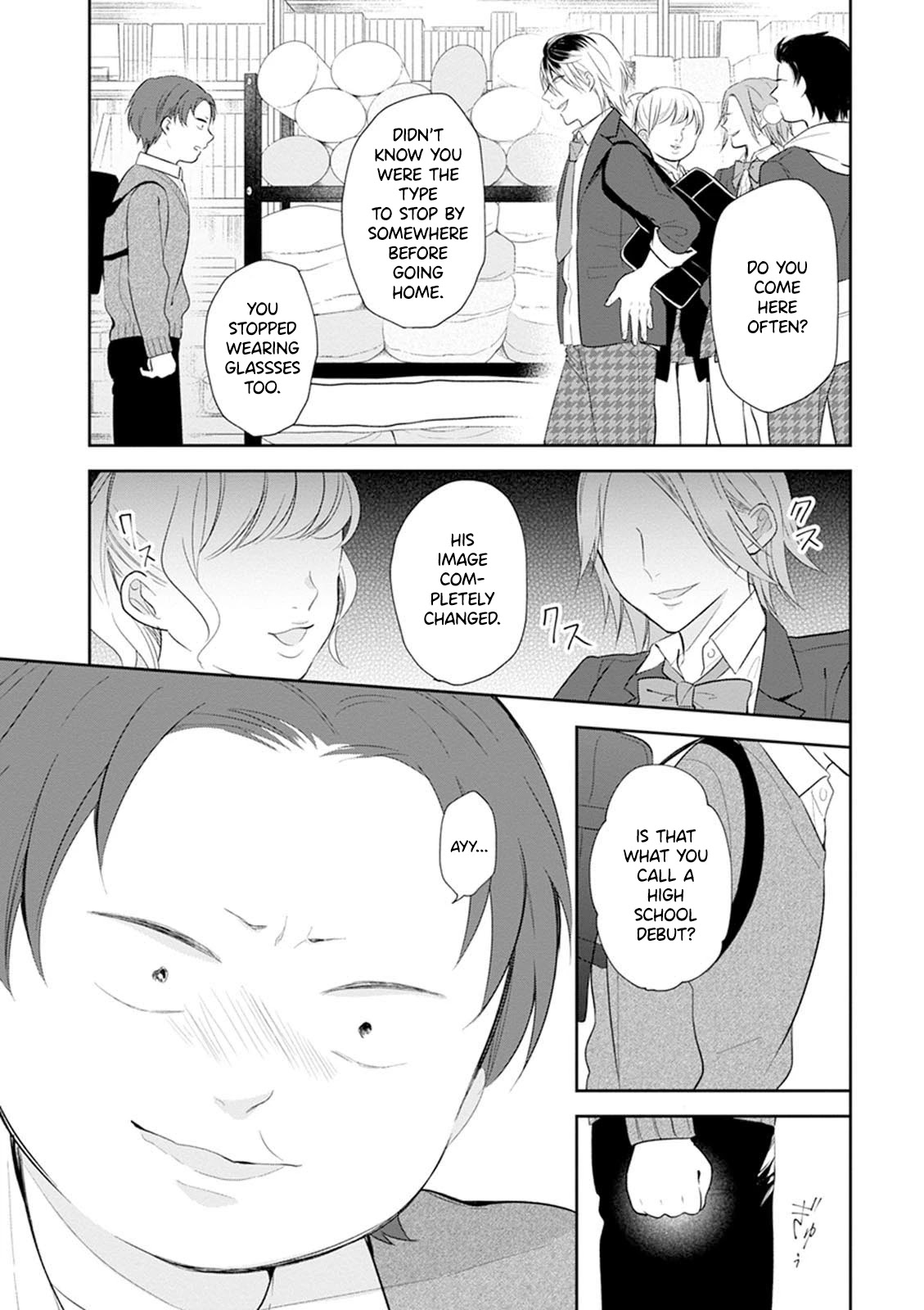 A Bouquet for an Ugly Girl. Chapter 4 page 24 - Chapter 4: High School Debut