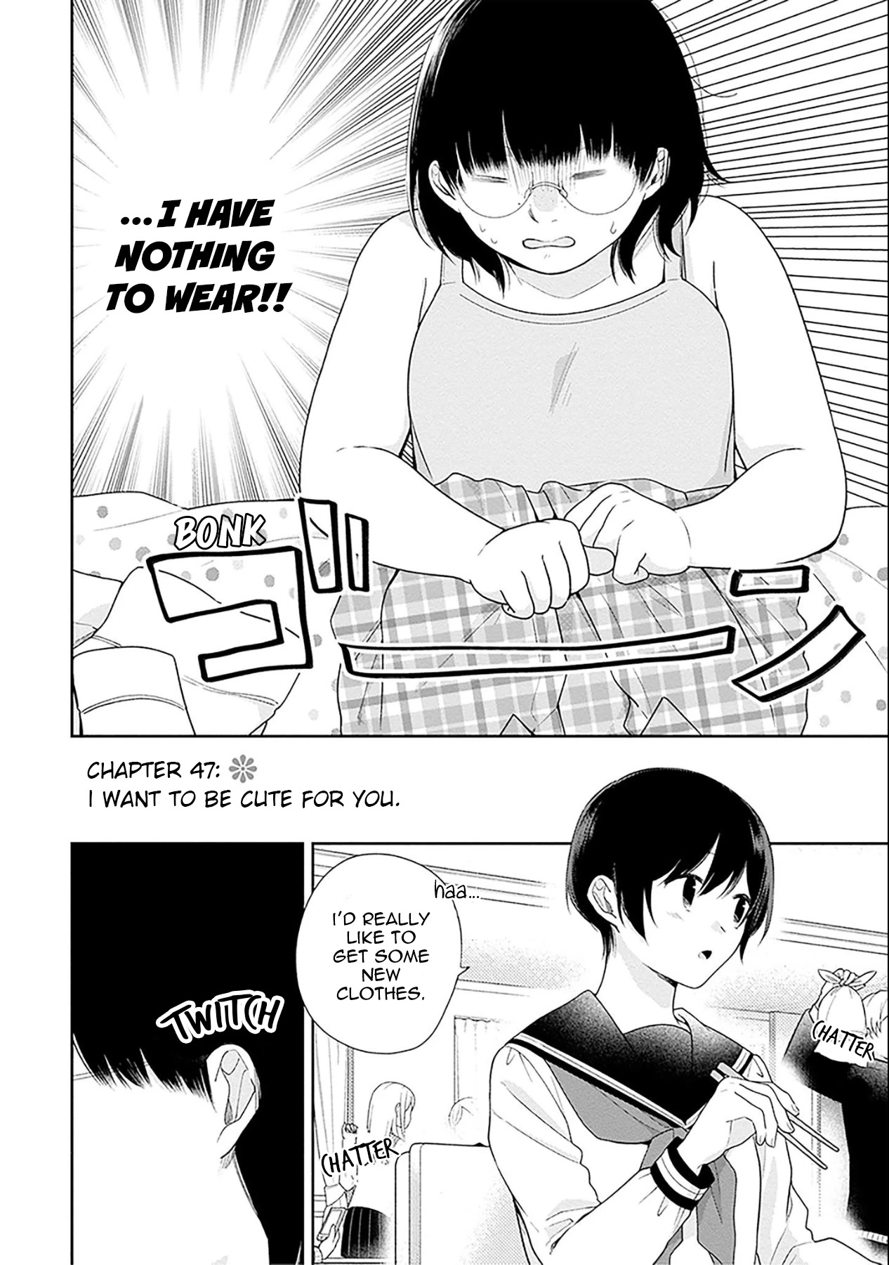 A Bouquet for an Ugly Girl. Chapter 47 page 2 - Chapter 47: I Want To Be Cute For You.