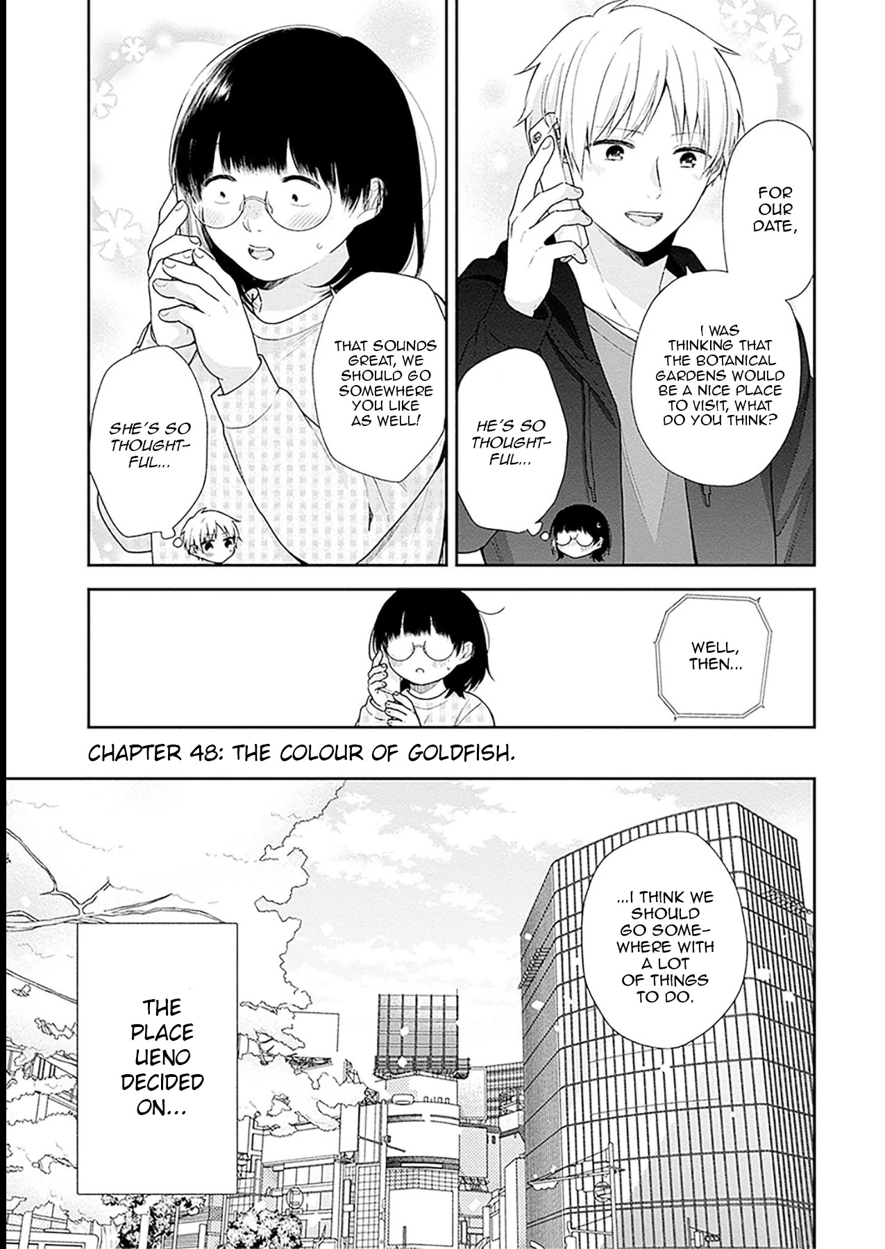 A Bouquet for an Ugly Girl. Chapter 48 page 1 - Chapter 48: The Colour of Goldfish