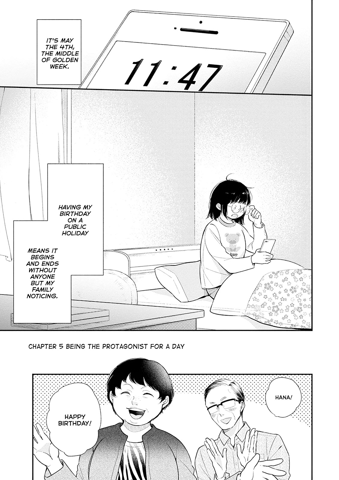 A Bouquet for an Ugly Girl. Chapter 5 page 1 - Chapter 5: Being The Protagonist For A Day