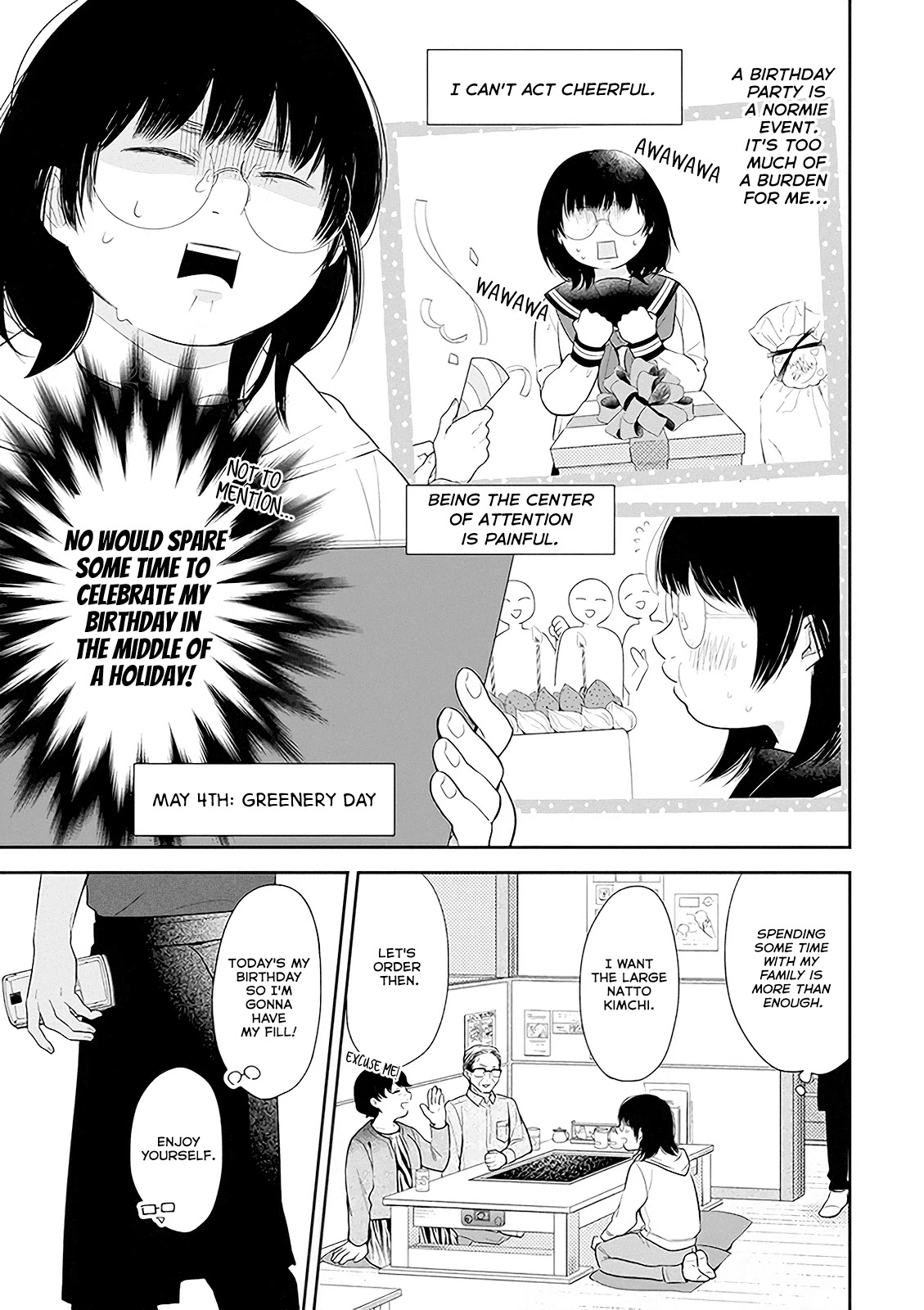 A Bouquet for an Ugly Girl. Chapter 5 page 3 - Chapter 5: Being The Protagonist For A Day
