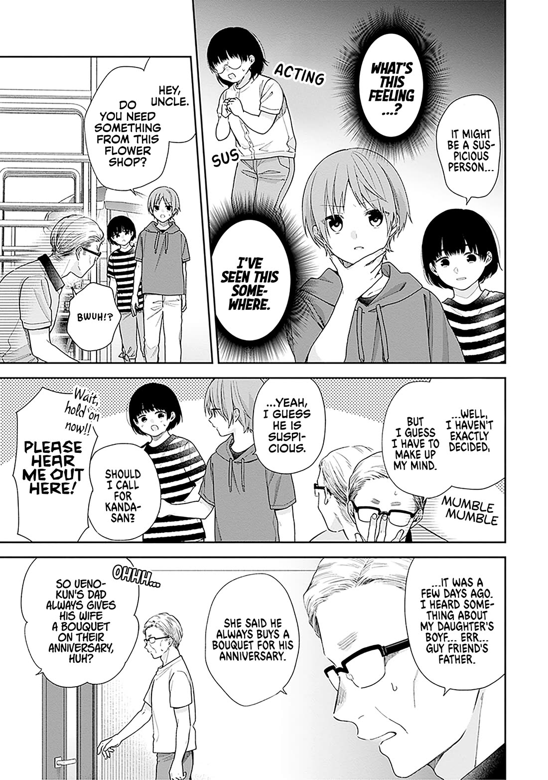 A Bouquet for an Ugly Girl. Chapter 57 page 13 - Chapter 57: I'll Grow Up Someday, So Wait for Me.