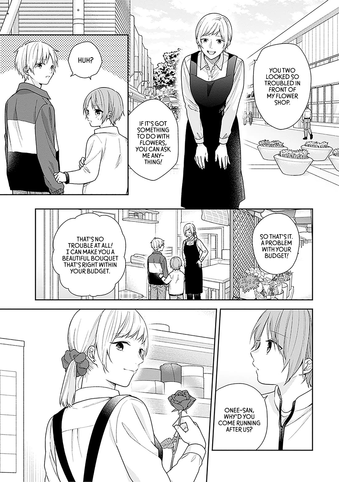 A Bouquet for an Ugly Girl. Chapter 57 page 19 - Chapter 57: I'll Grow Up Someday, So Wait for Me.