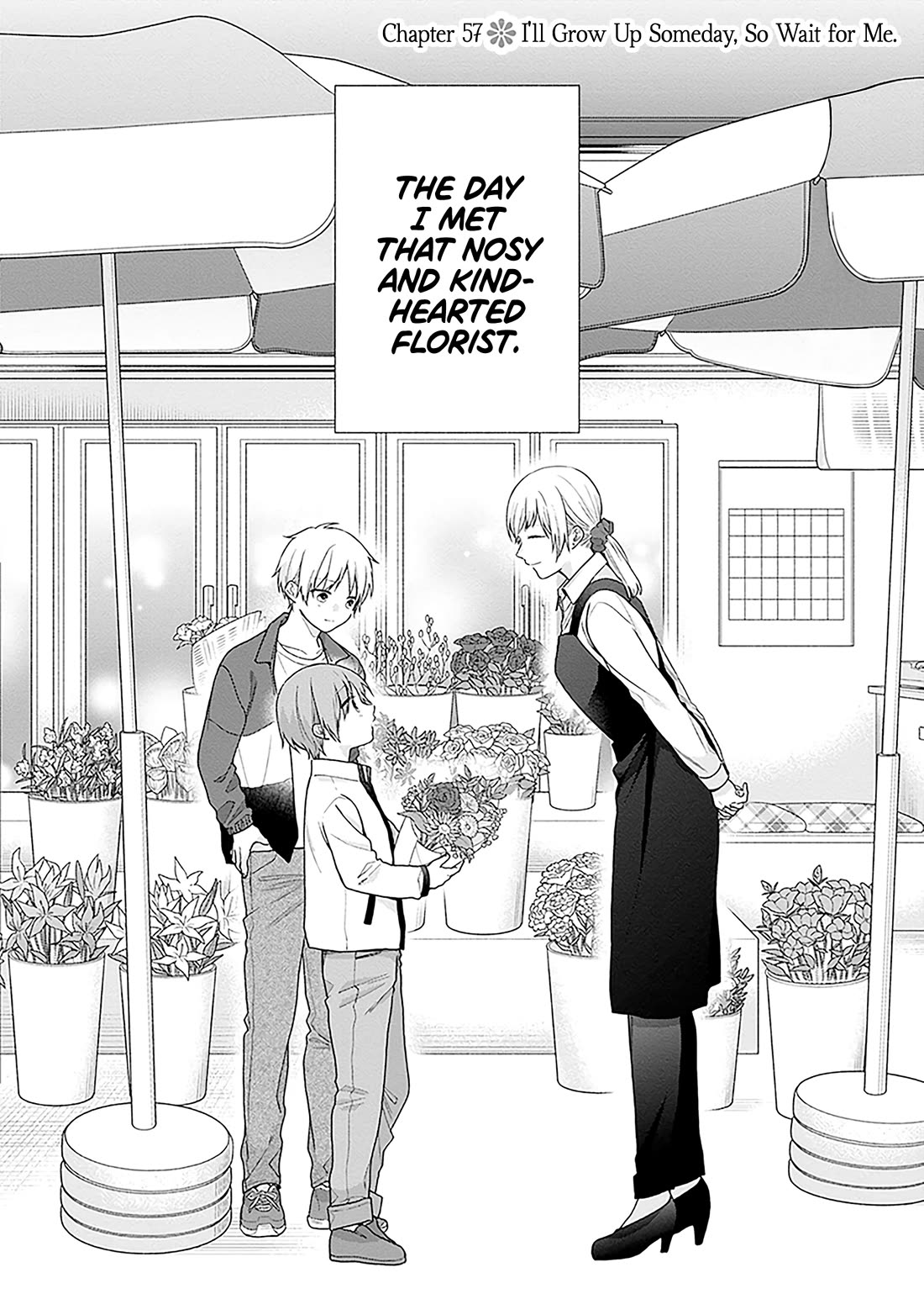 A Bouquet for an Ugly Girl. Chapter 57 page 2 - Chapter 57: I'll Grow Up Someday, So Wait for Me.