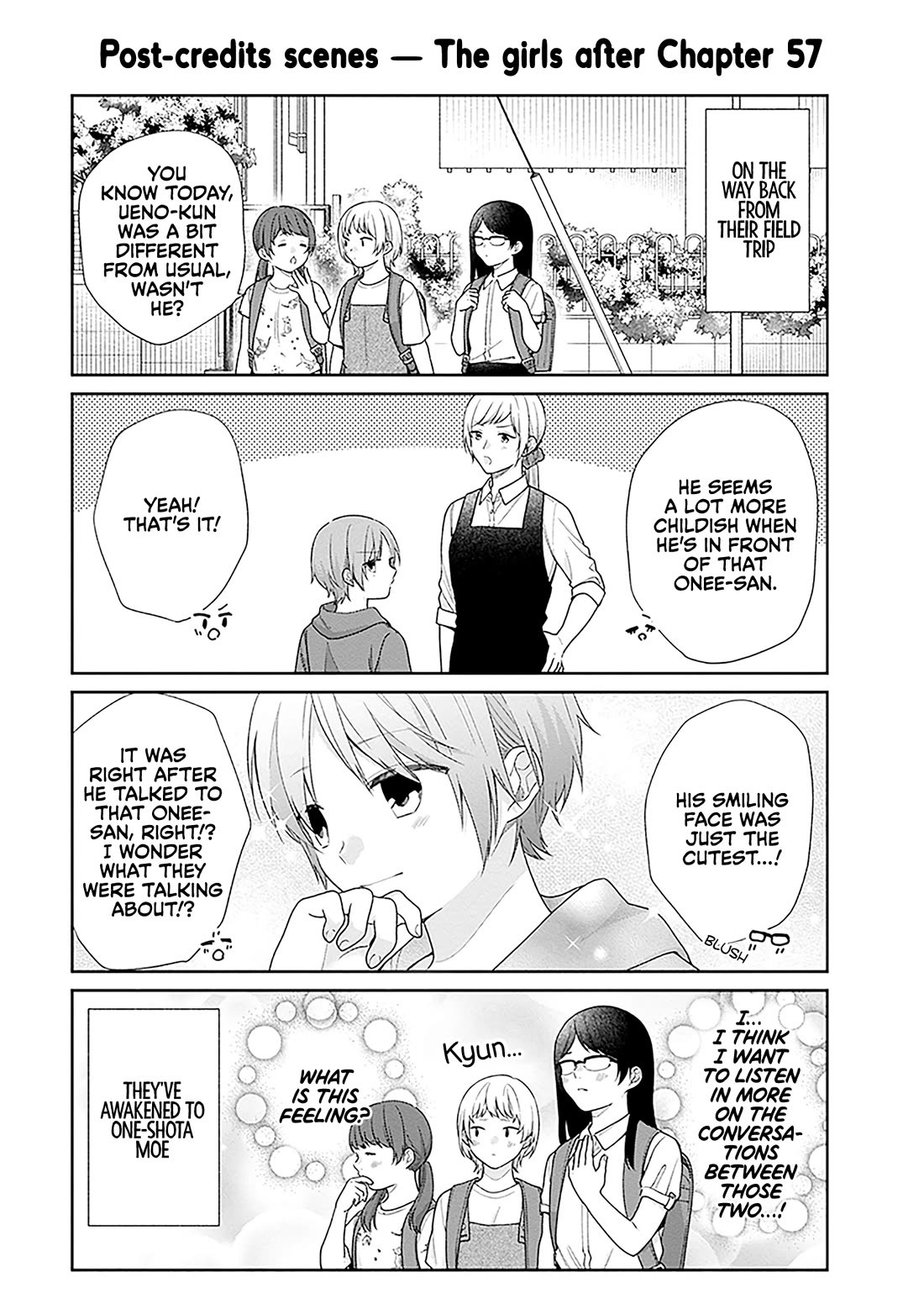 A Bouquet for an Ugly Girl. Chapter 57 page 28 - Chapter 57: I'll Grow Up Someday, So Wait for Me.
