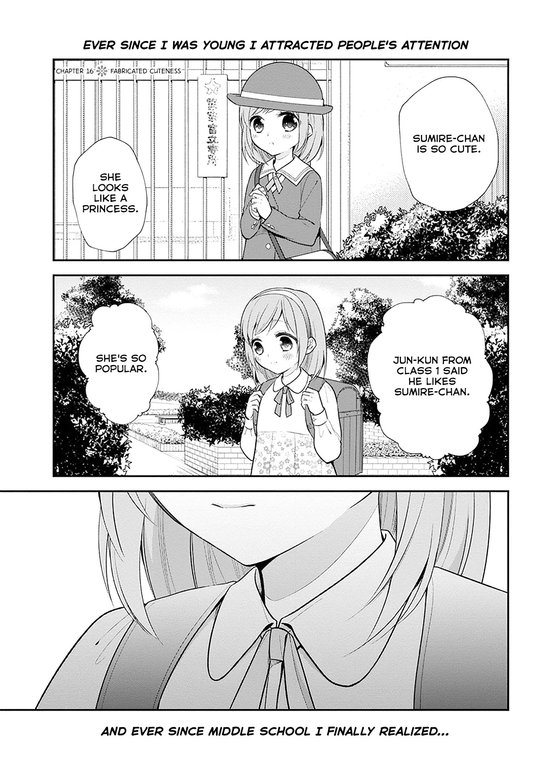 A Bouquet for an Ugly Girl. Chapter 6 page 1 - Chapter 6: Fabricated Cuteness