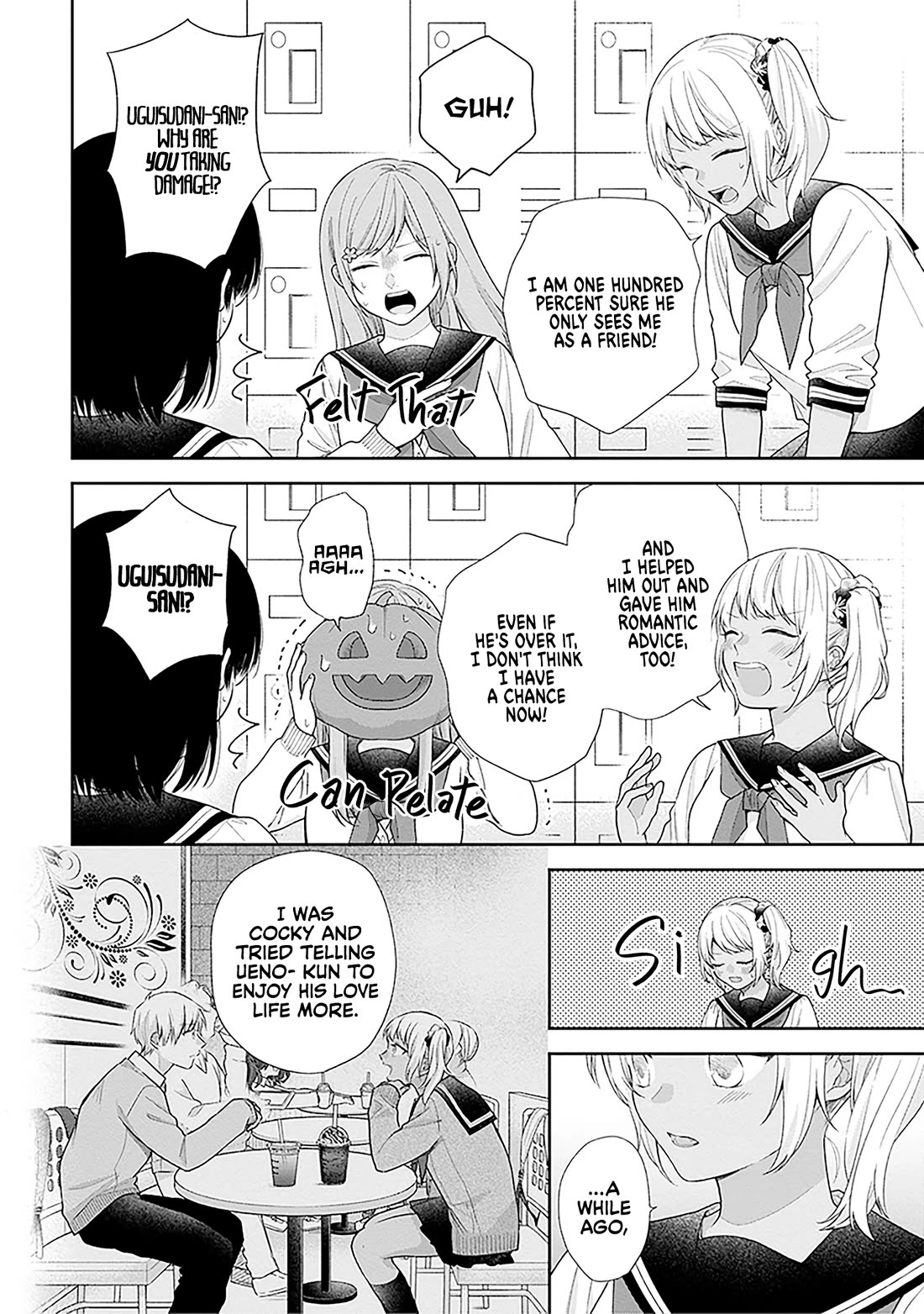 A Bouquet for an Ugly Girl. Chapter 65 page 16 - Chapter 65: The Strange Phenomenon of Seeing the Person You Like Sparkling