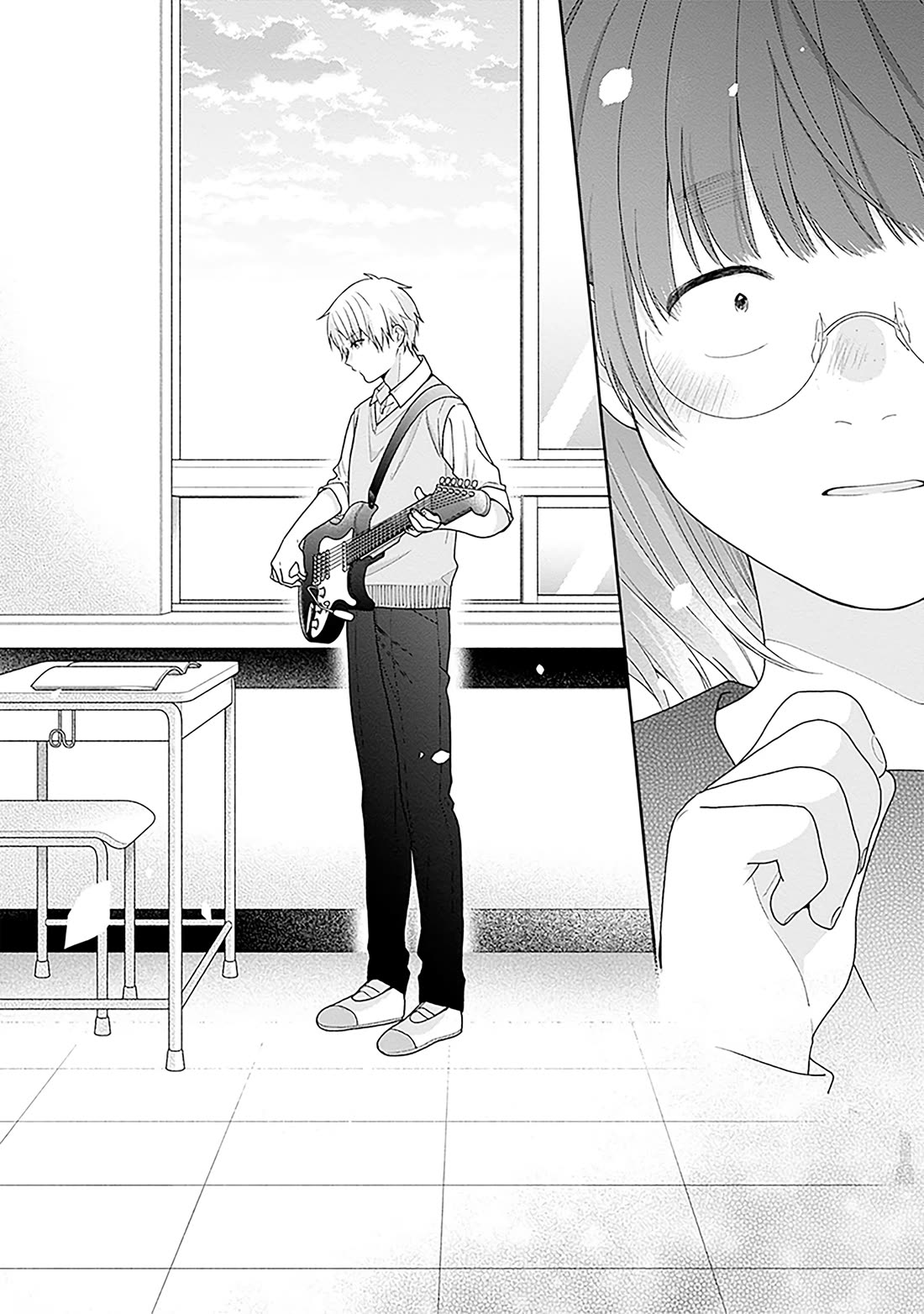 A Bouquet for an Ugly Girl. Chapter 65 page 22 - Chapter 65: The Strange Phenomenon of Seeing the Person You Like Sparkling