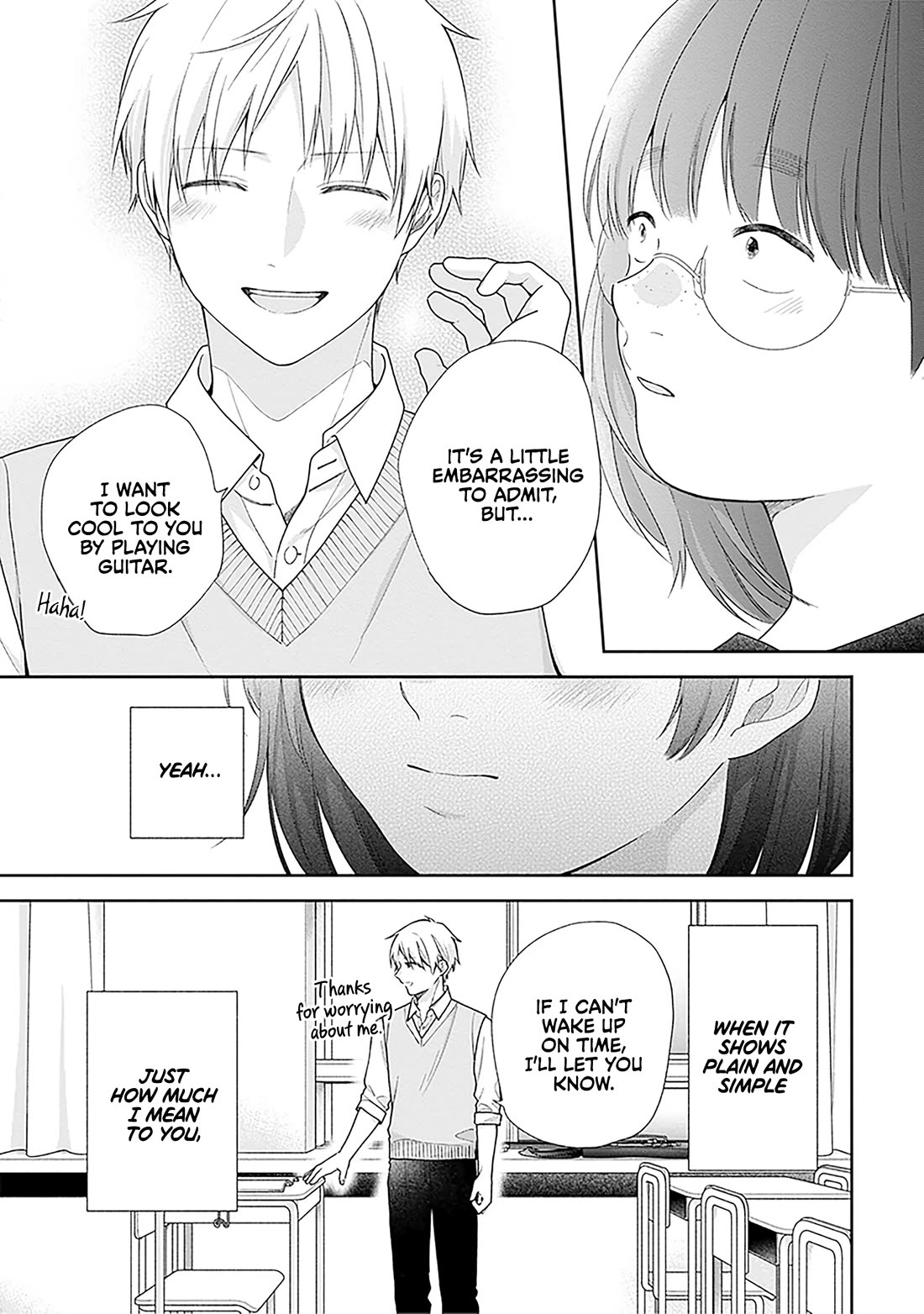 A Bouquet for an Ugly Girl. Chapter 65 page 27 - Chapter 65: The Strange Phenomenon of Seeing the Person You Like Sparkling