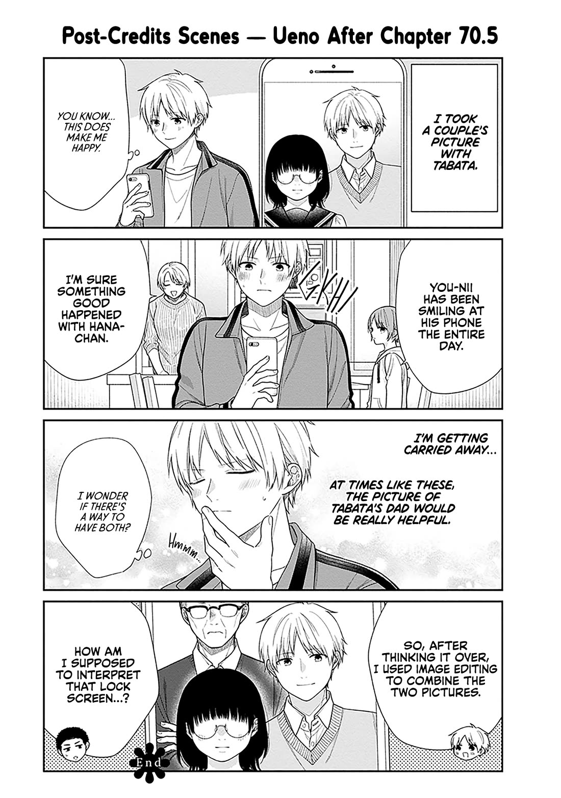 A Bouquet for an Ugly Girl. Chapter 70.5 page 9 - Chapter 70.5: On a Day After They Were Found Out