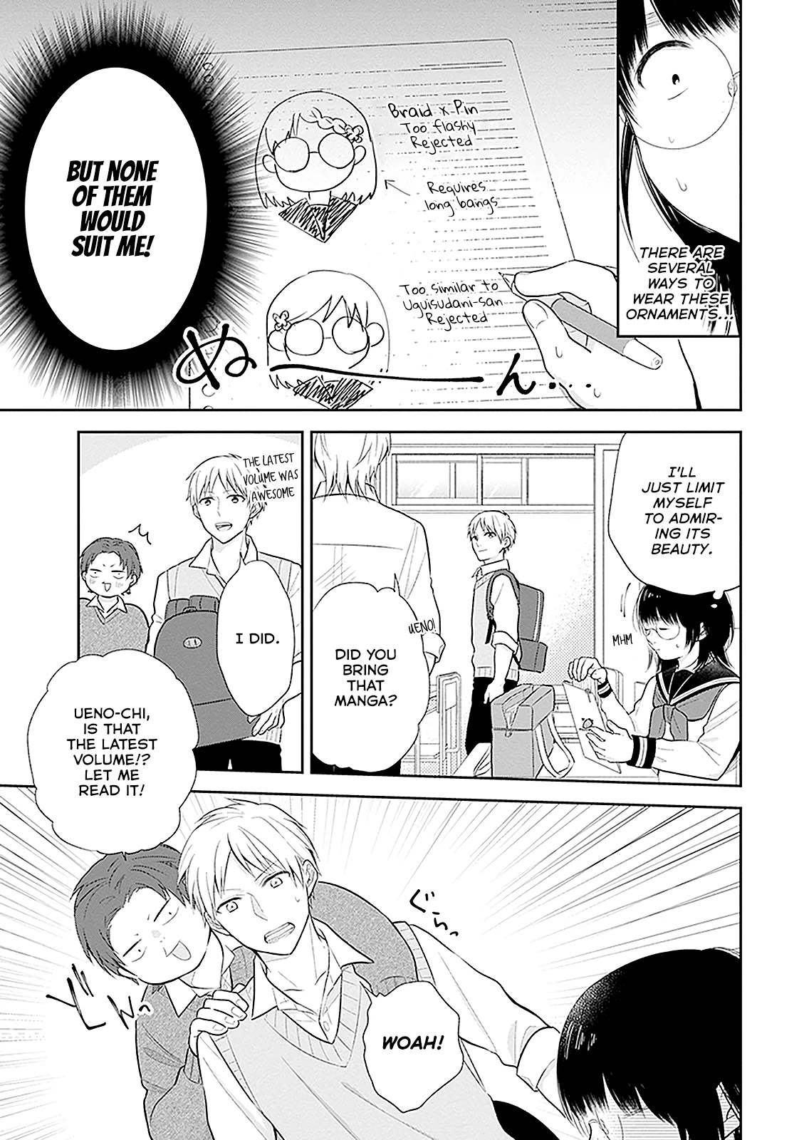 A Bouquet for an Ugly Girl. Chapter 8 page 4 - Chapter 8: Embarrassment
