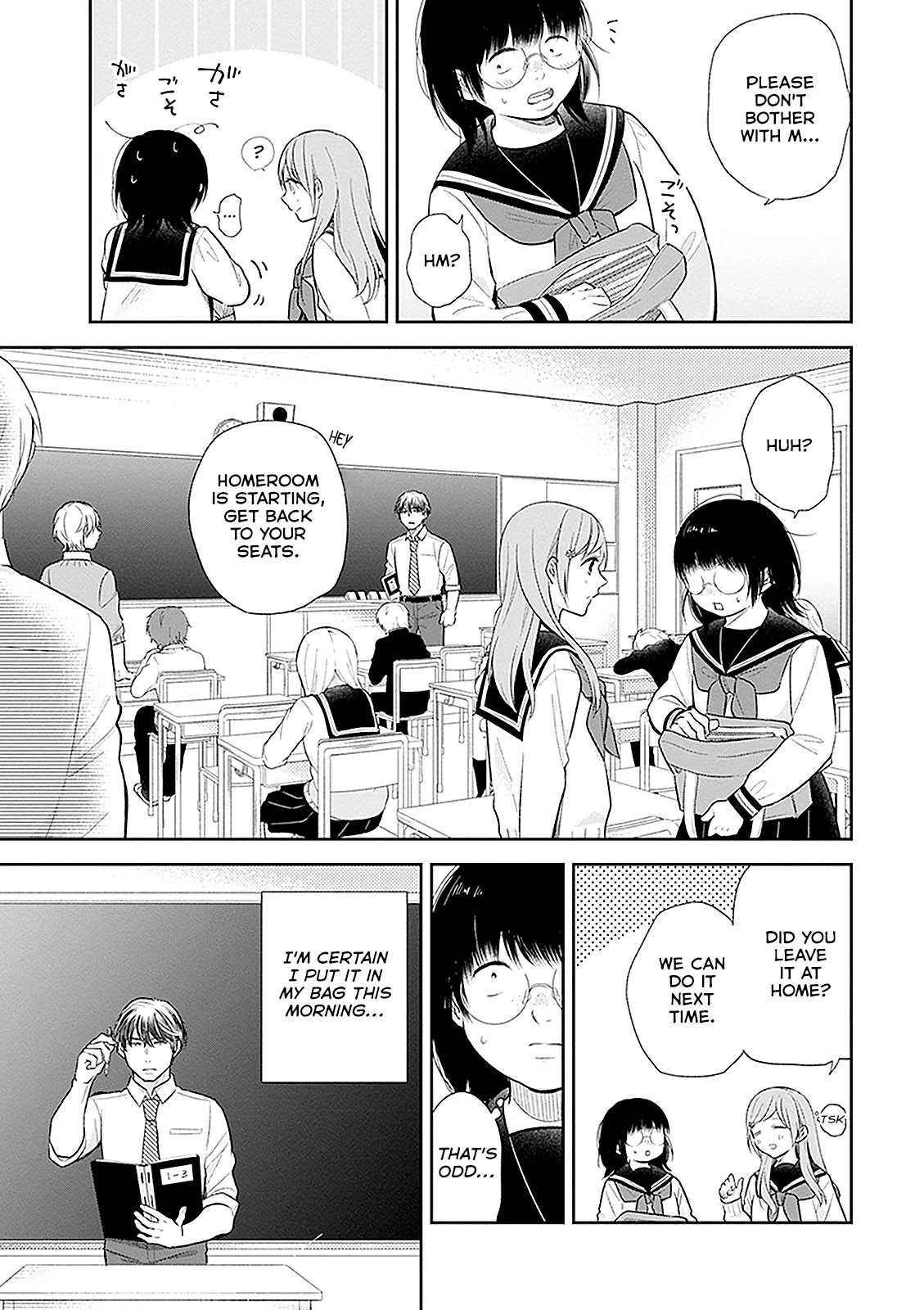 A Bouquet for an Ugly Girl. Chapter 8 page 8 - Chapter 8: Embarrassment