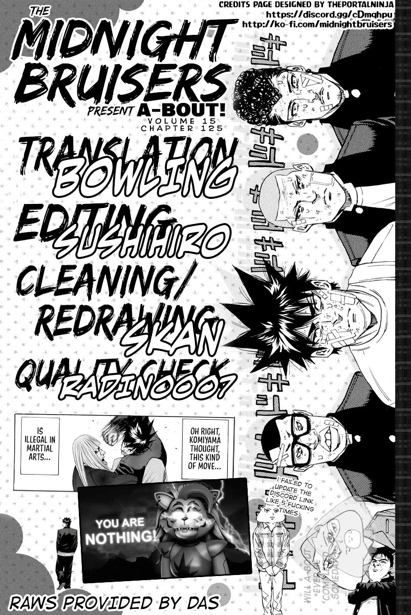 A-bout! Chapter 125 page 21 - Chapter 125: No No, My Face