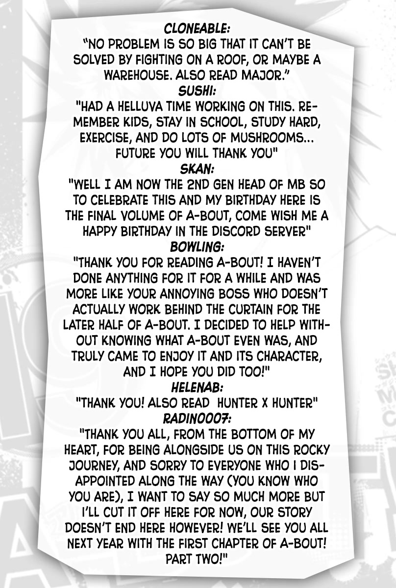 A-bout! Chapter 165 page 22 - Chapter 165: The Dropping Out Case [END]