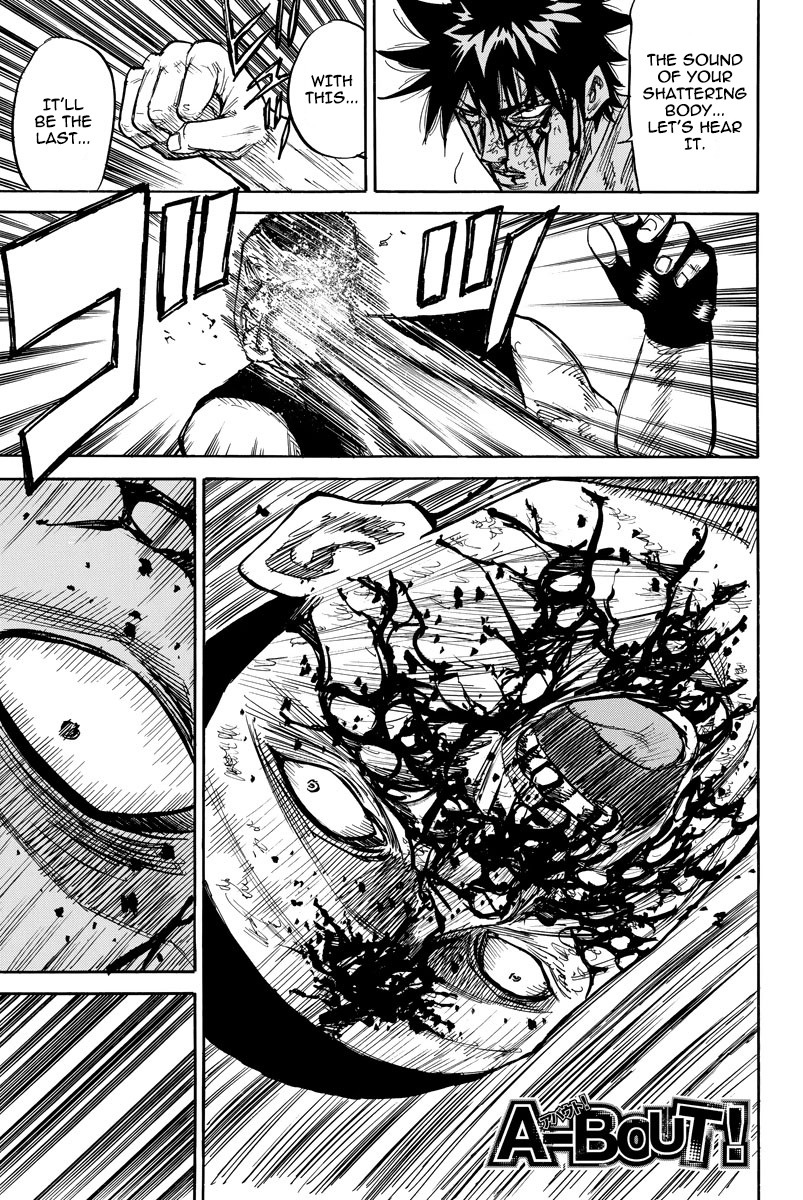 A-bout! Chapter 45 page 1 - Chapter 45: Fierce Fighting, Defeat, Causes and Action, Dignity