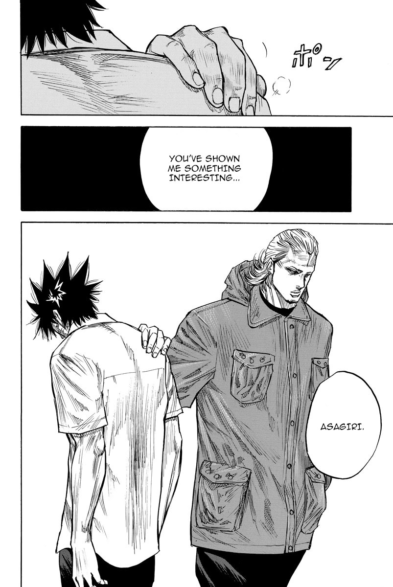 A-bout! Chapter 45 page 8 - Chapter 45: Fierce Fighting, Defeat, Causes and Action, Dignity
