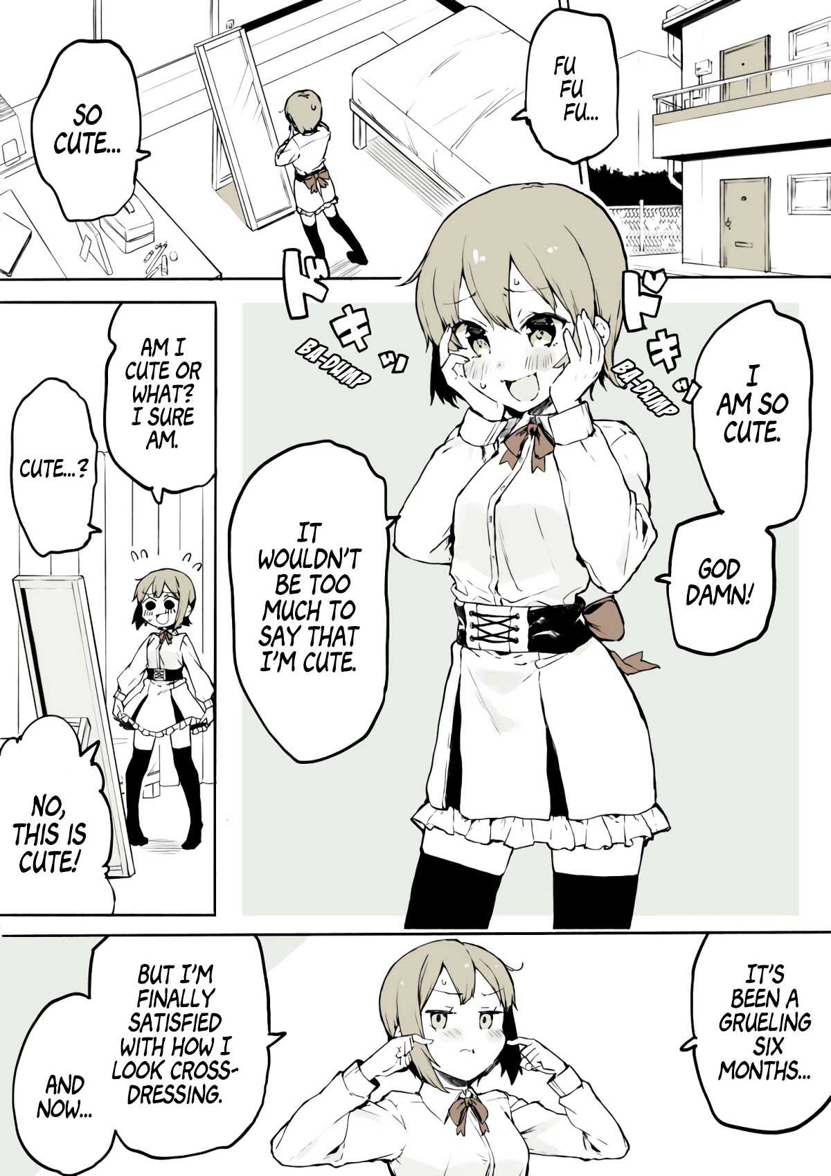 A Boy That Can't Stop Crossdressing Chapter 1 page 1 - Chapter 1