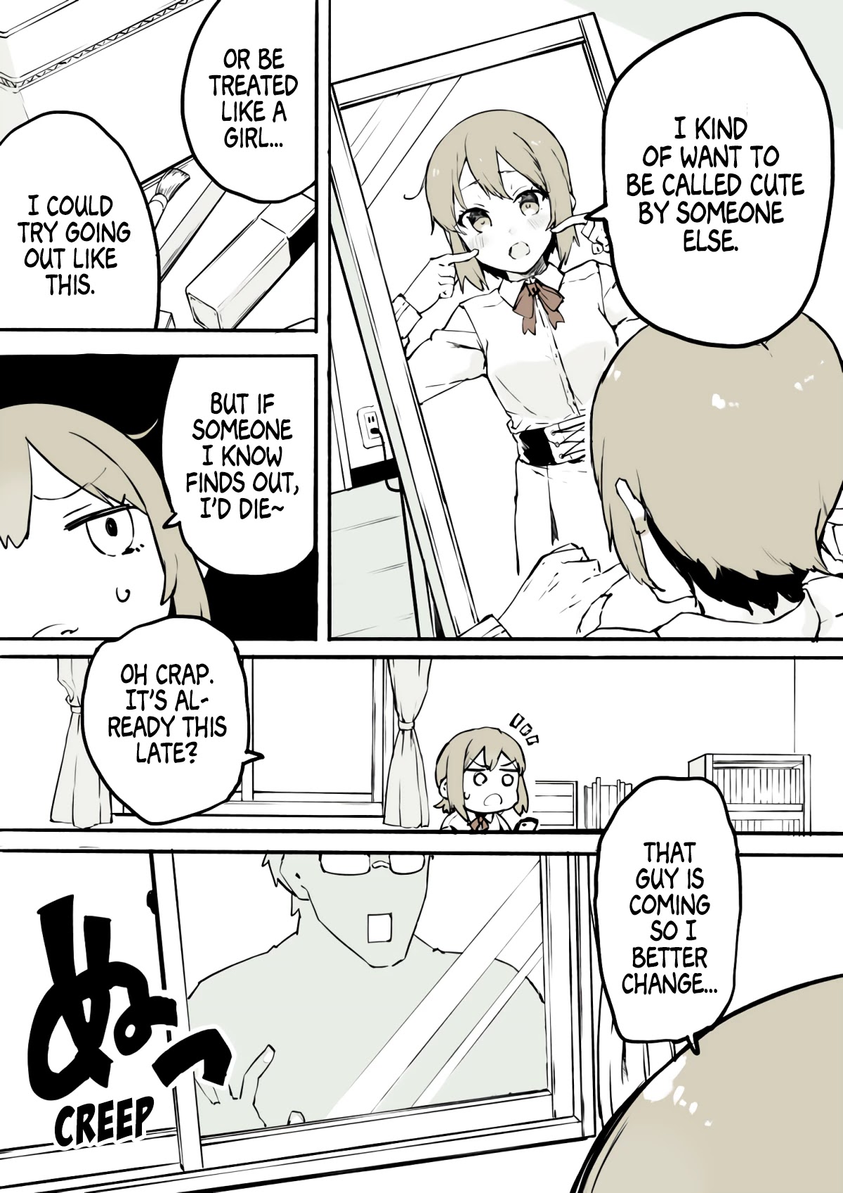 A Boy That Can't Stop Crossdressing Chapter 1 page 2 - Chapter 1
