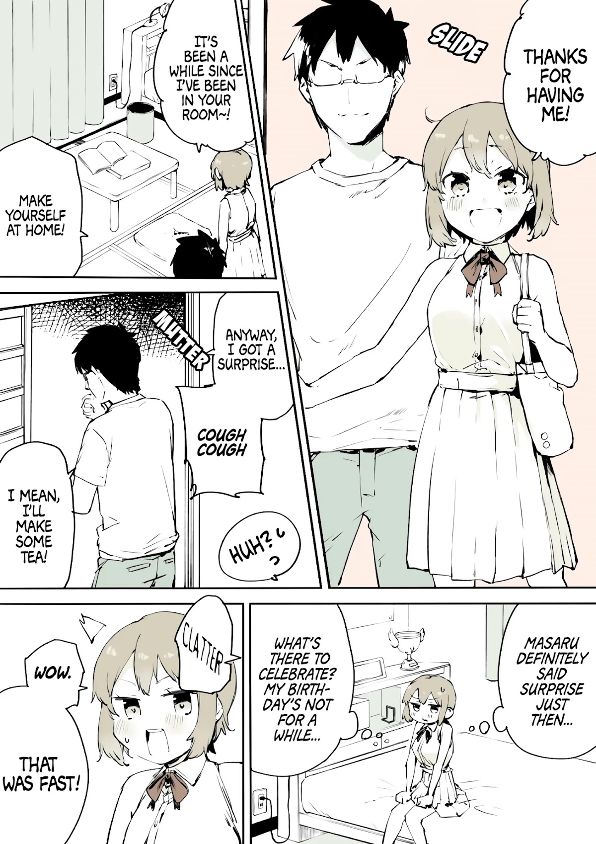 A Boy That Can't Stop Crossdressing Chapter 10 page 1 - Chapter 10: A Crossdressing Boy Goes to Visit His Best Friend.