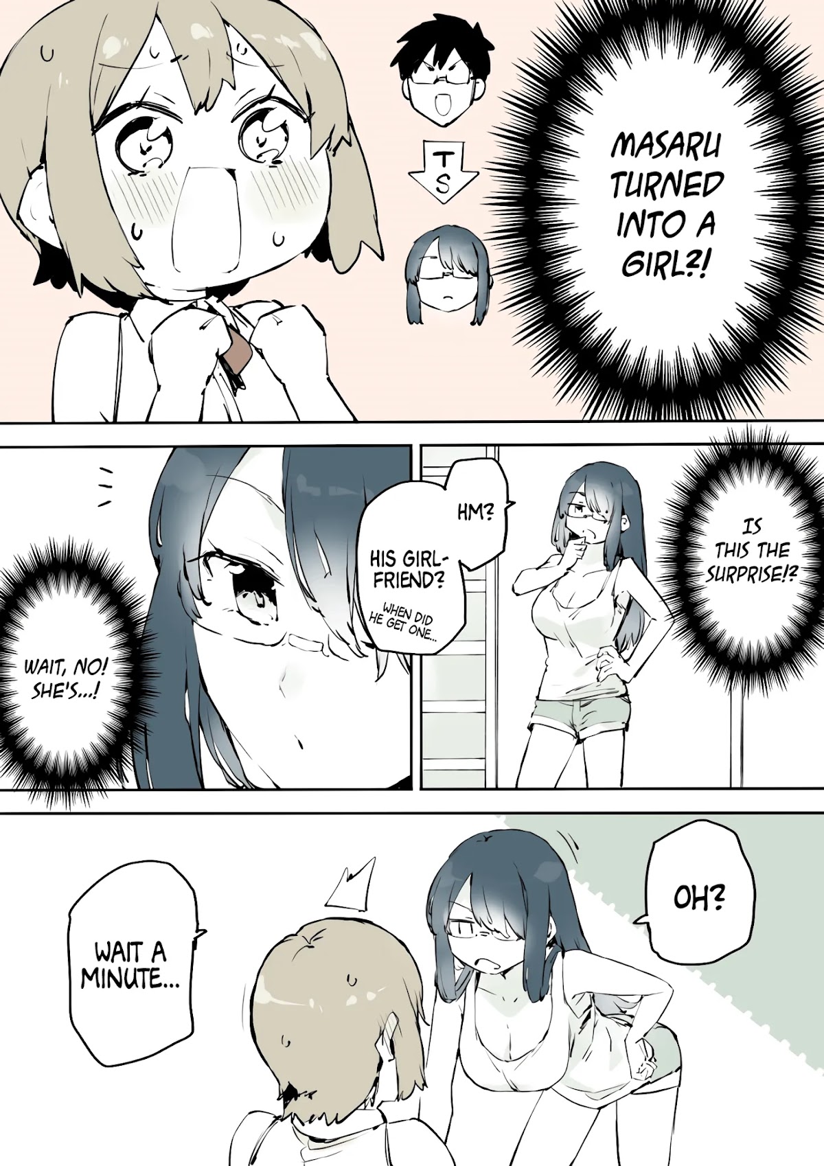 A Boy That Can't Stop Crossdressing Chapter 10 page 3 - Chapter 10: A Crossdressing Boy Goes to Visit His Best Friend.