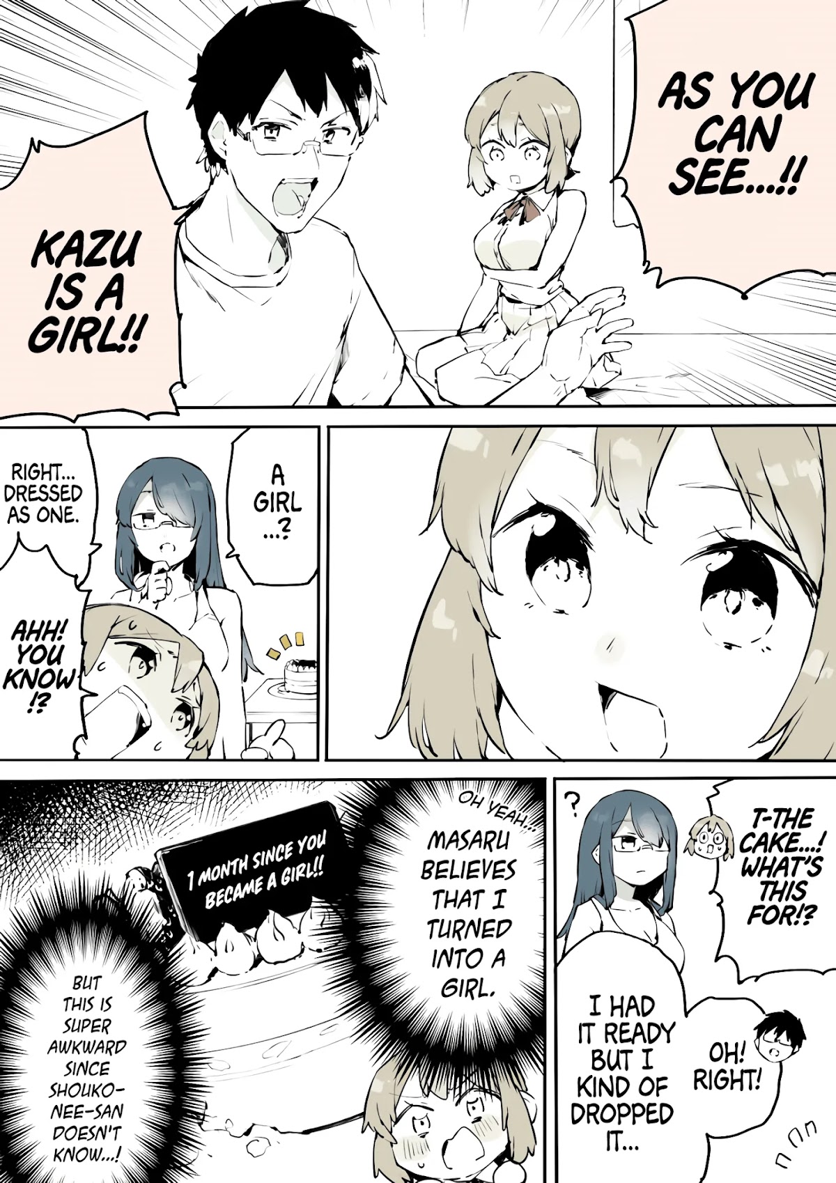 A Boy That Can't Stop Crossdressing Chapter 11 page 2 - Chapter 11: A Crossdressing Boy Visits His Friend's House 2