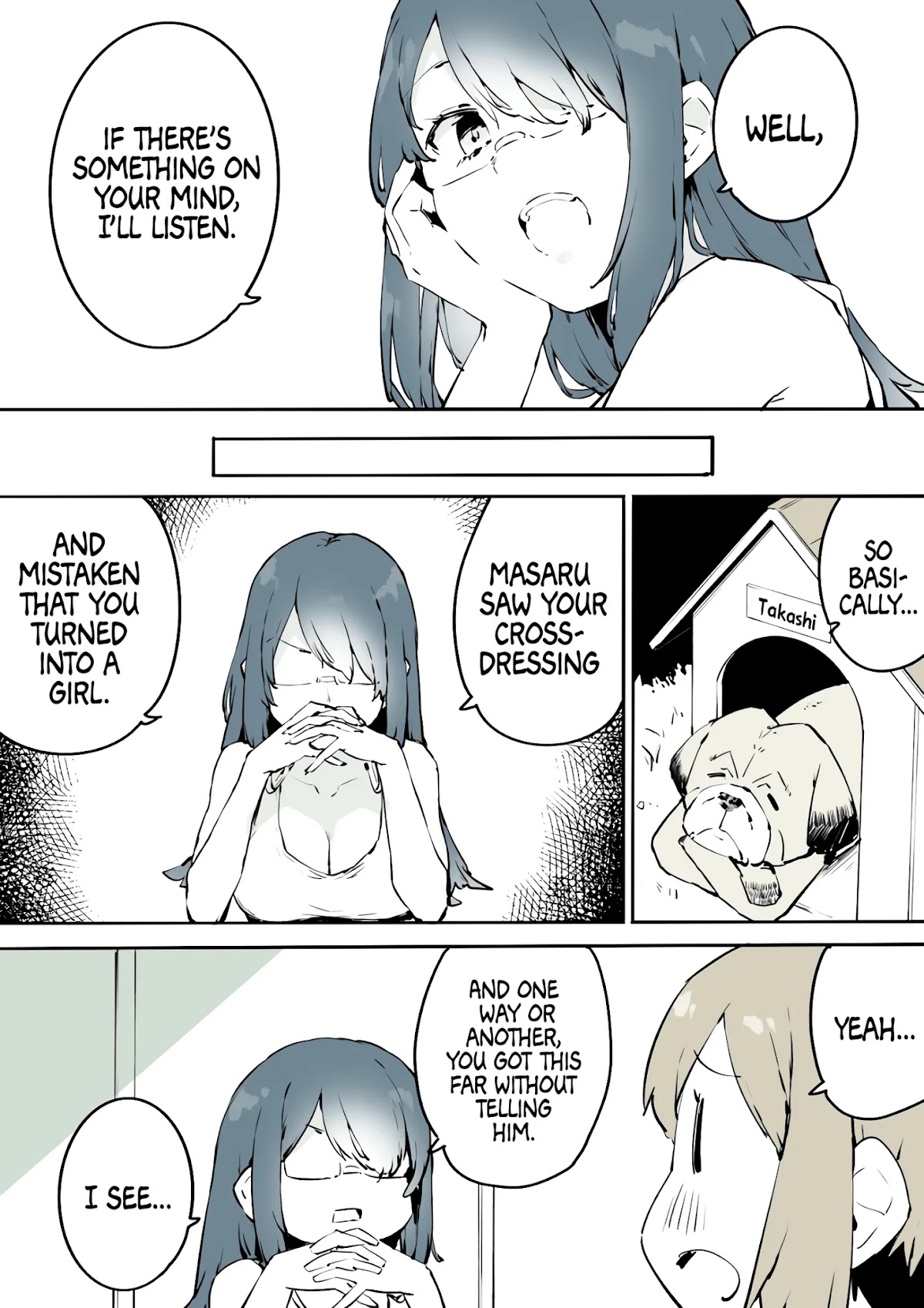 A Boy That Can't Stop Crossdressing Chapter 11 page 4 - Chapter 11: A Crossdressing Boy Visits His Friend's House 2