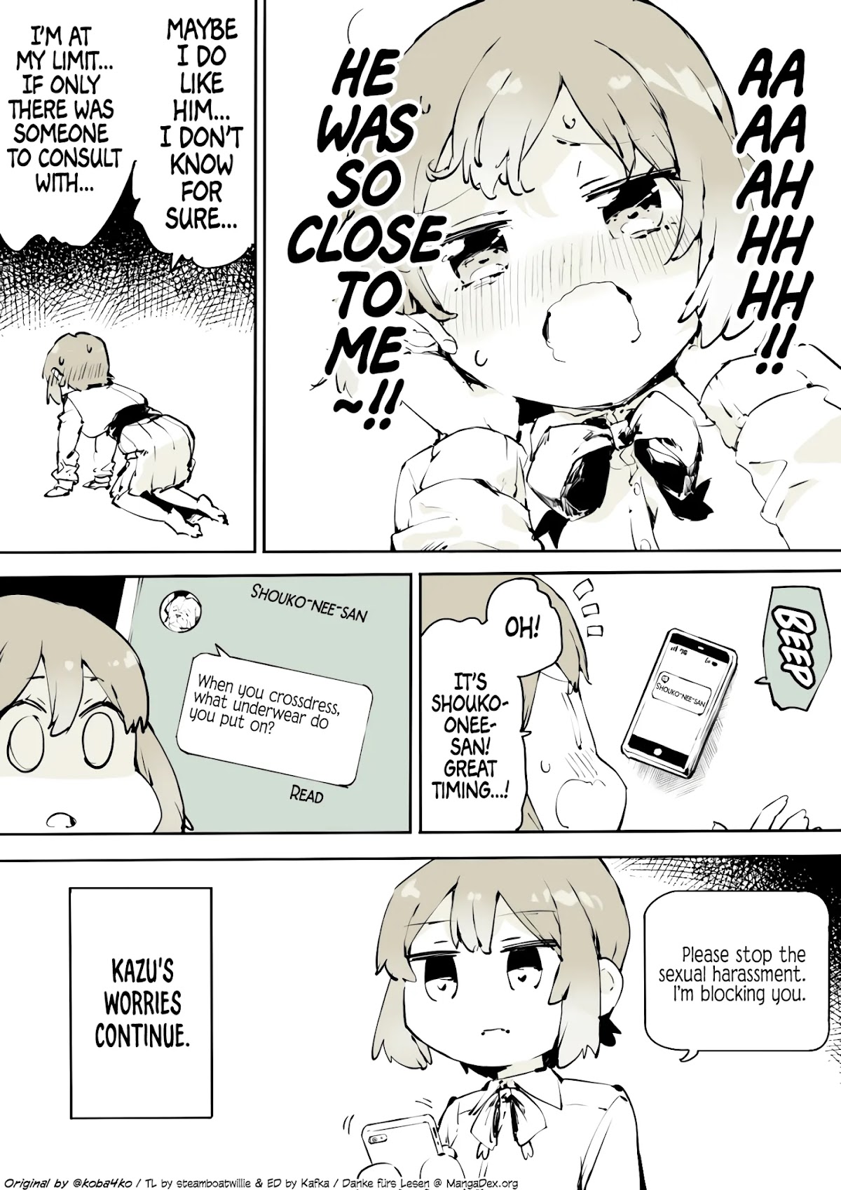 A Boy That Can't Stop Crossdressing Chapter 12 page 6 - Chapter 12: A Crossdressing Boy is in Love With His Best Friend