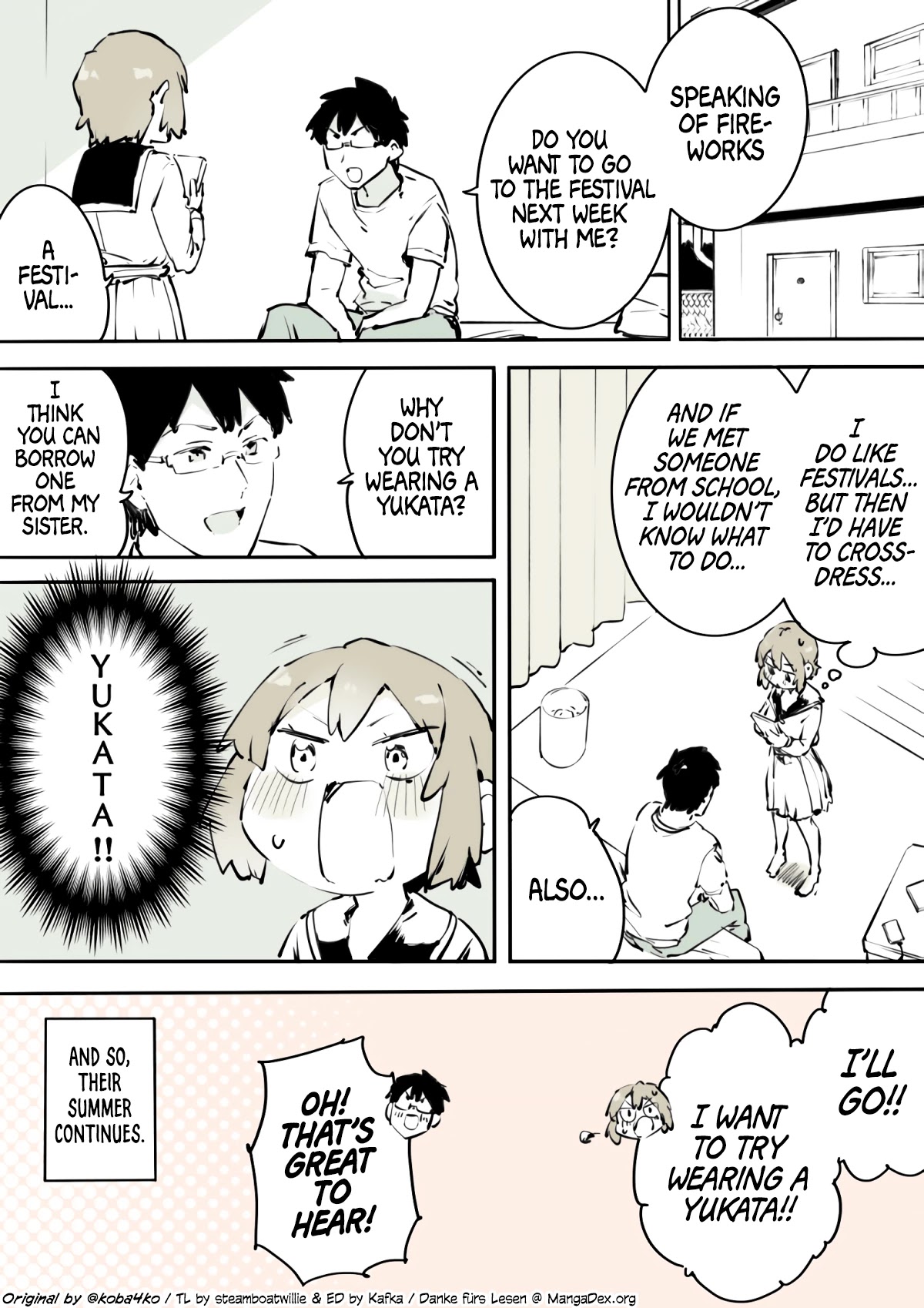 A Boy That Can't Stop Crossdressing Chapter 13 page 11 - Chapter 13