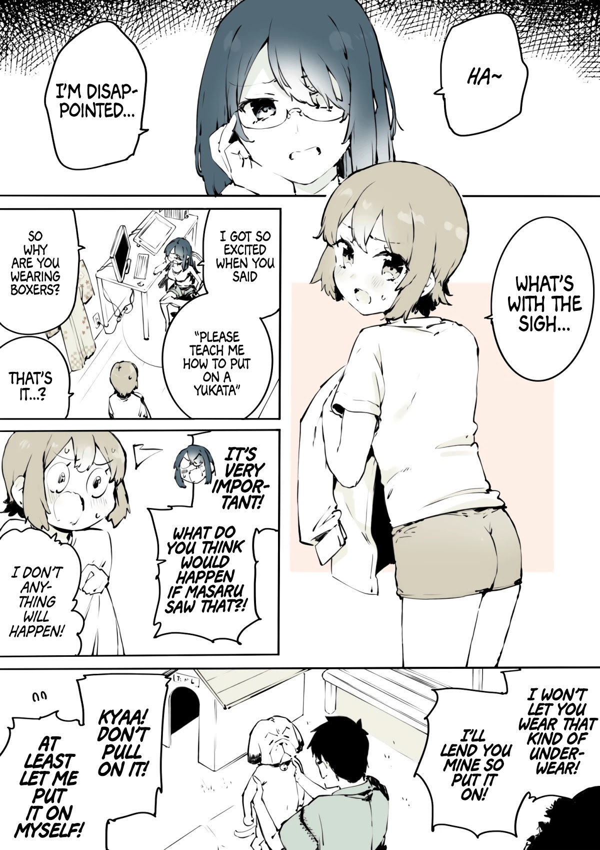 A Boy That Can't Stop Crossdressing Chapter 14 page 1 - Chapter 14