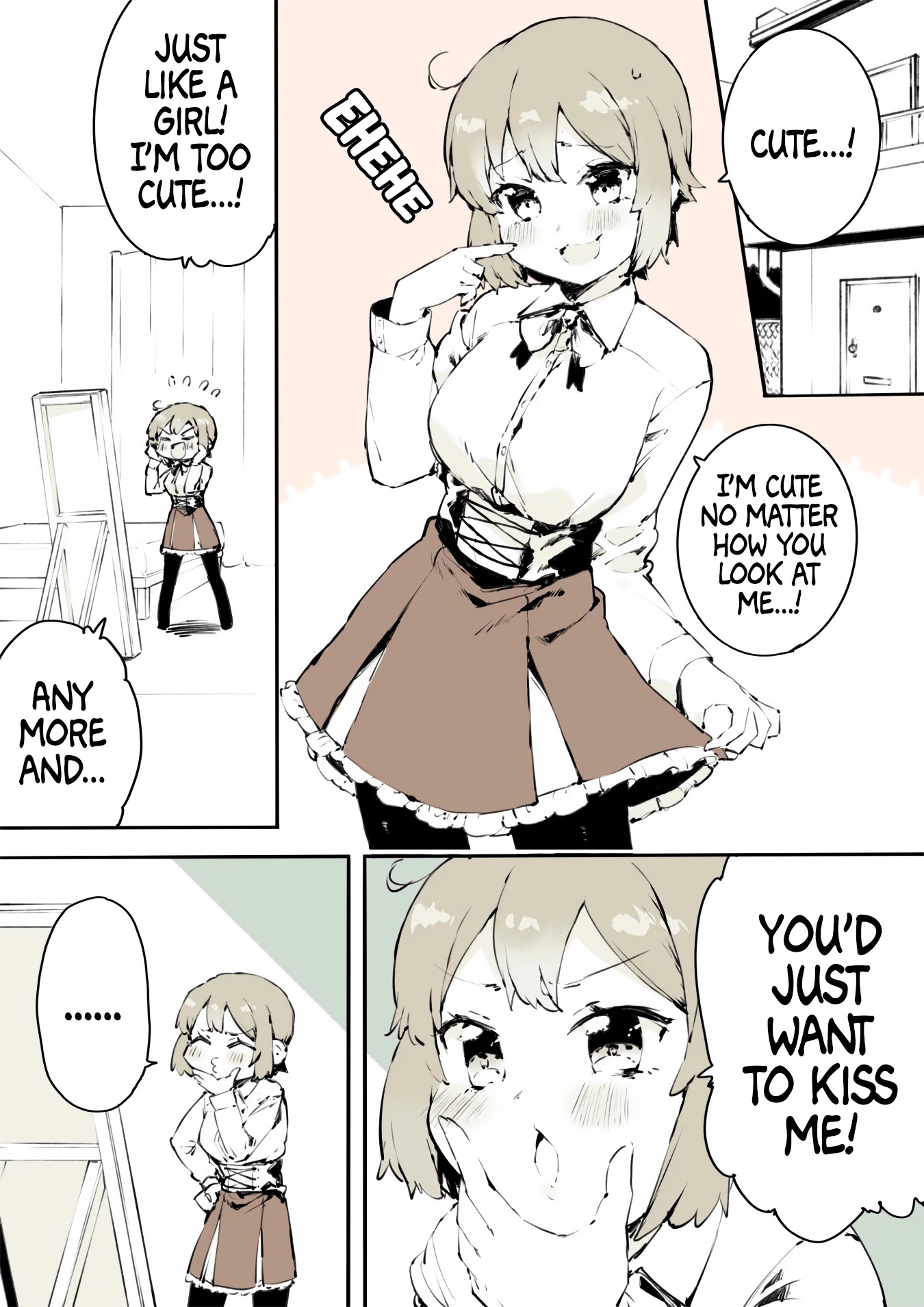 A Boy That Can't Stop Crossdressing Chapter 16 page 1 - Chapter 16