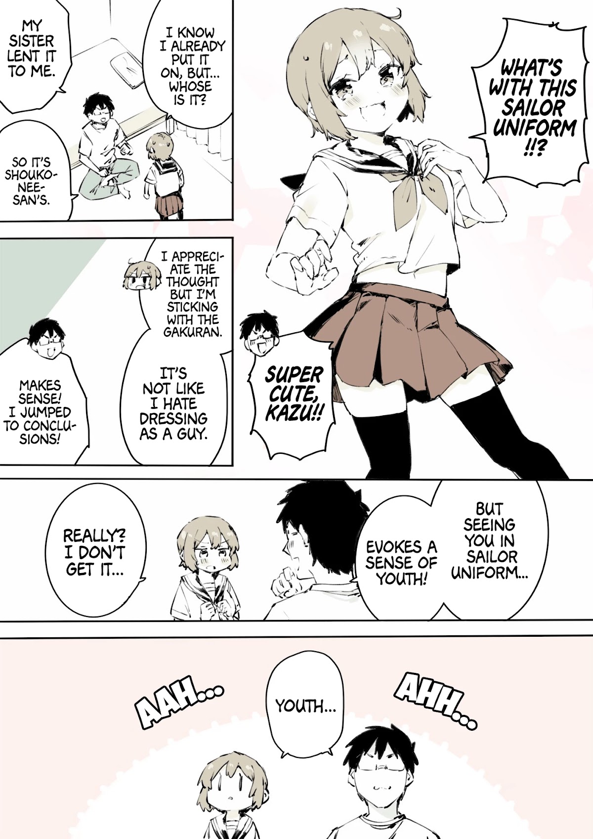 A Boy That Can't Stop Crossdressing Chapter 17 page 2 - Chapter 17