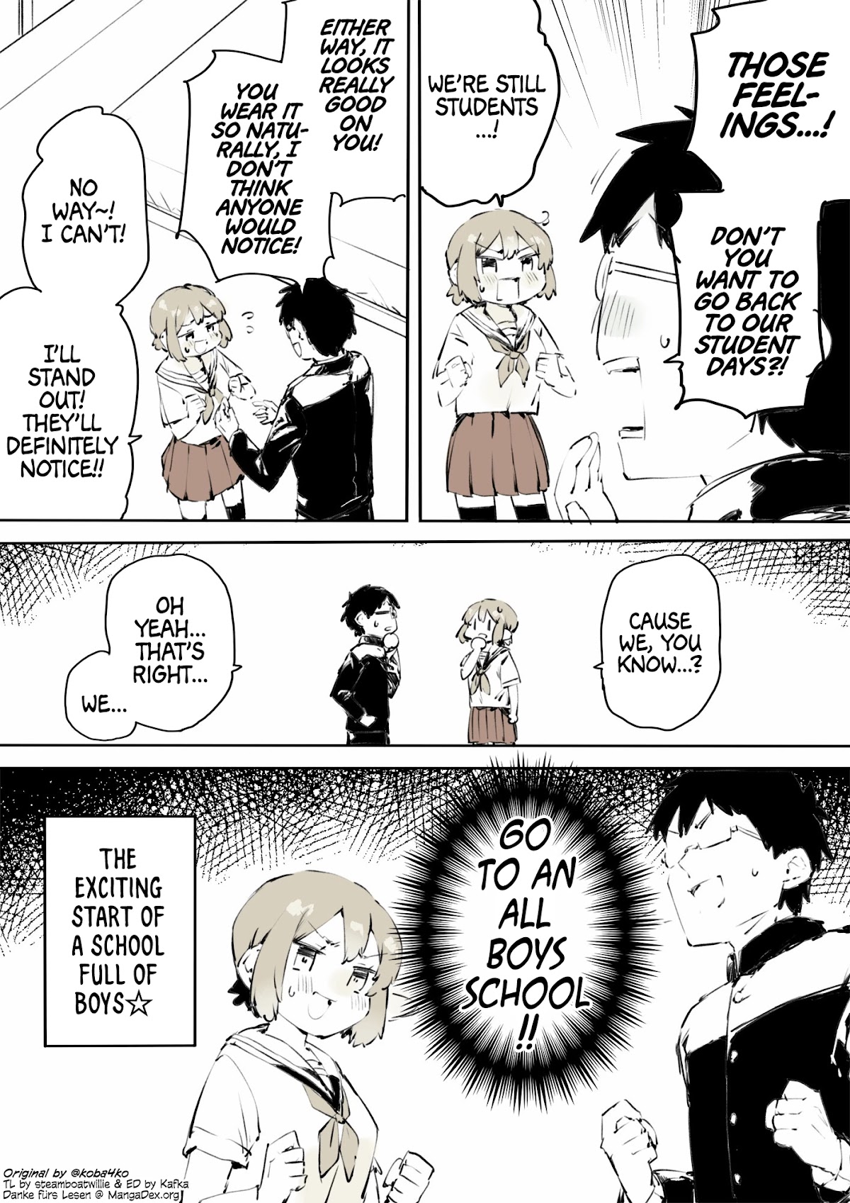 A Boy That Can't Stop Crossdressing Chapter 17 page 4 - Chapter 17