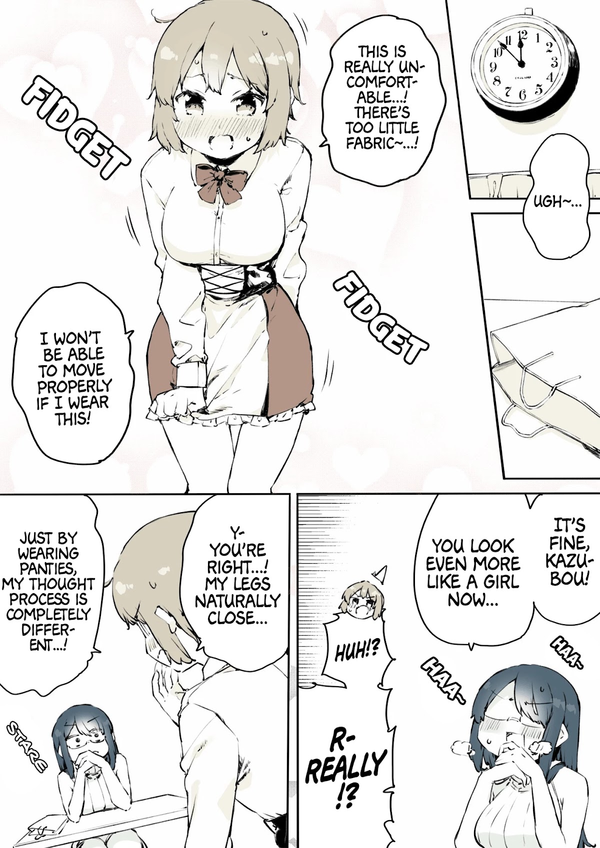 A Boy That Can't Stop Crossdressing Chapter 18 page 3 - Chapter 18