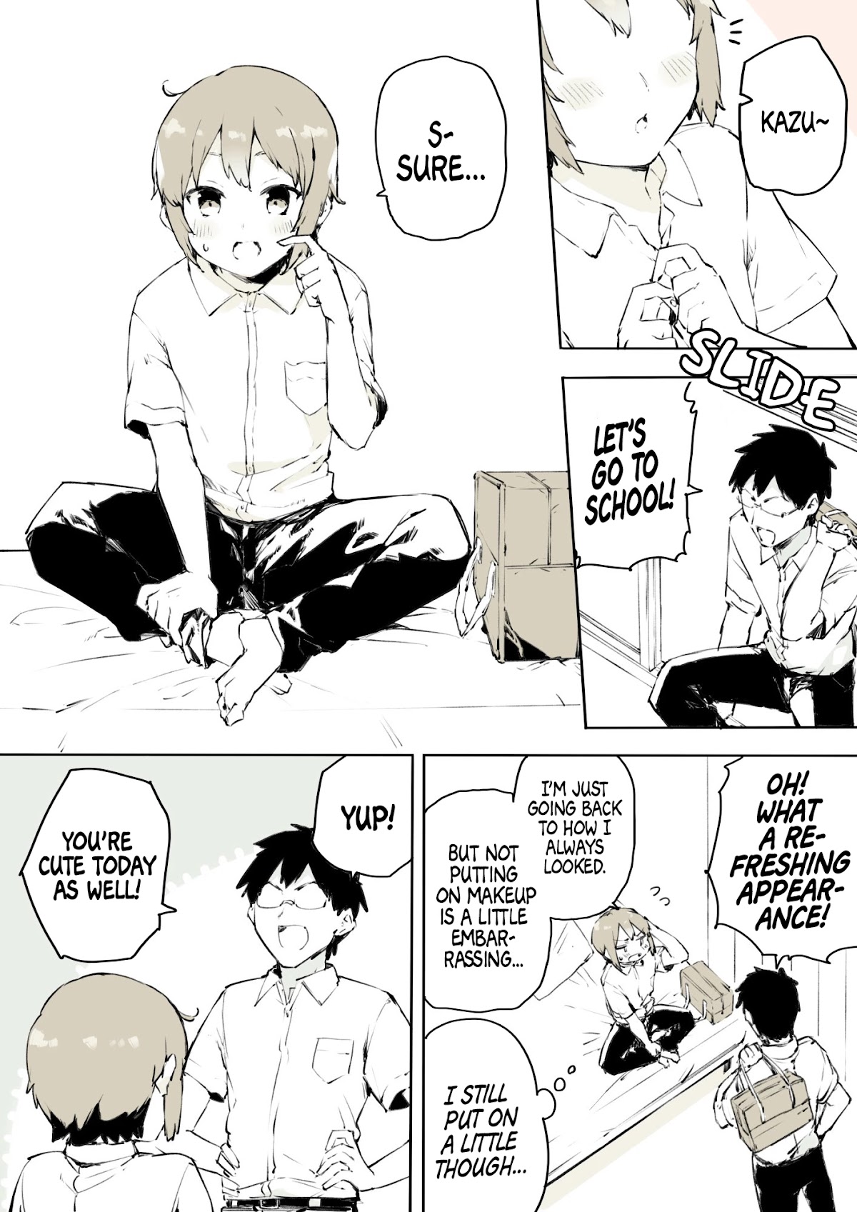 A Boy That Can't Stop Crossdressing Chapter 19 page 1 - Chapter 19