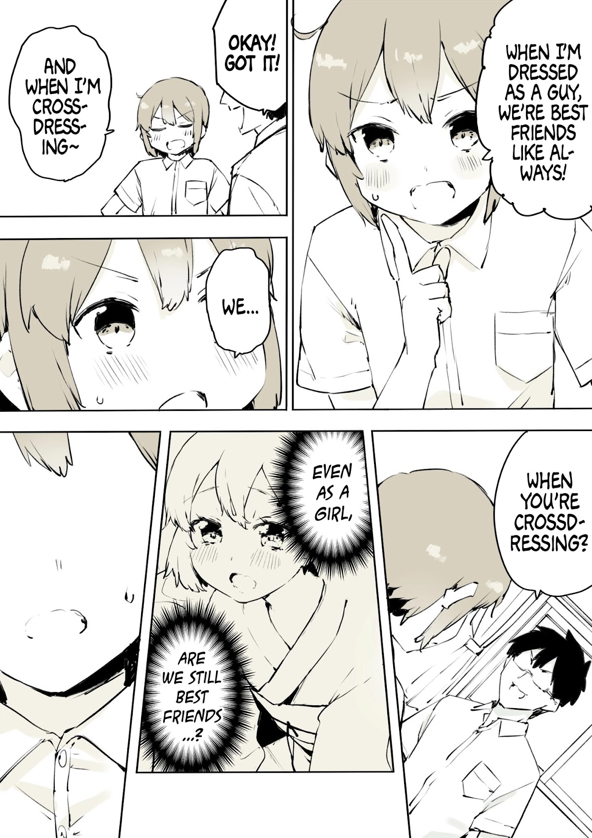 A Boy That Can't Stop Crossdressing Chapter 19 page 3 - Chapter 19