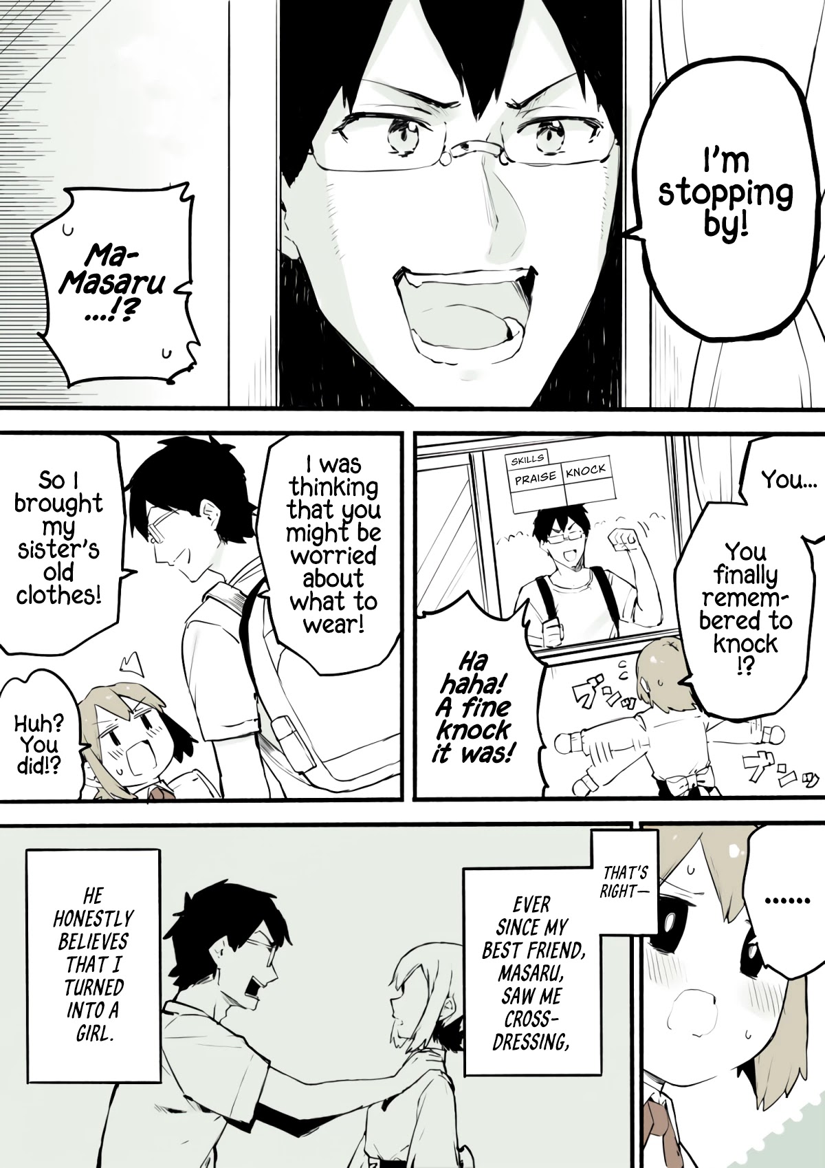 A Boy That Can't Stop Crossdressing Chapter 2 page 3 - Chapter 2