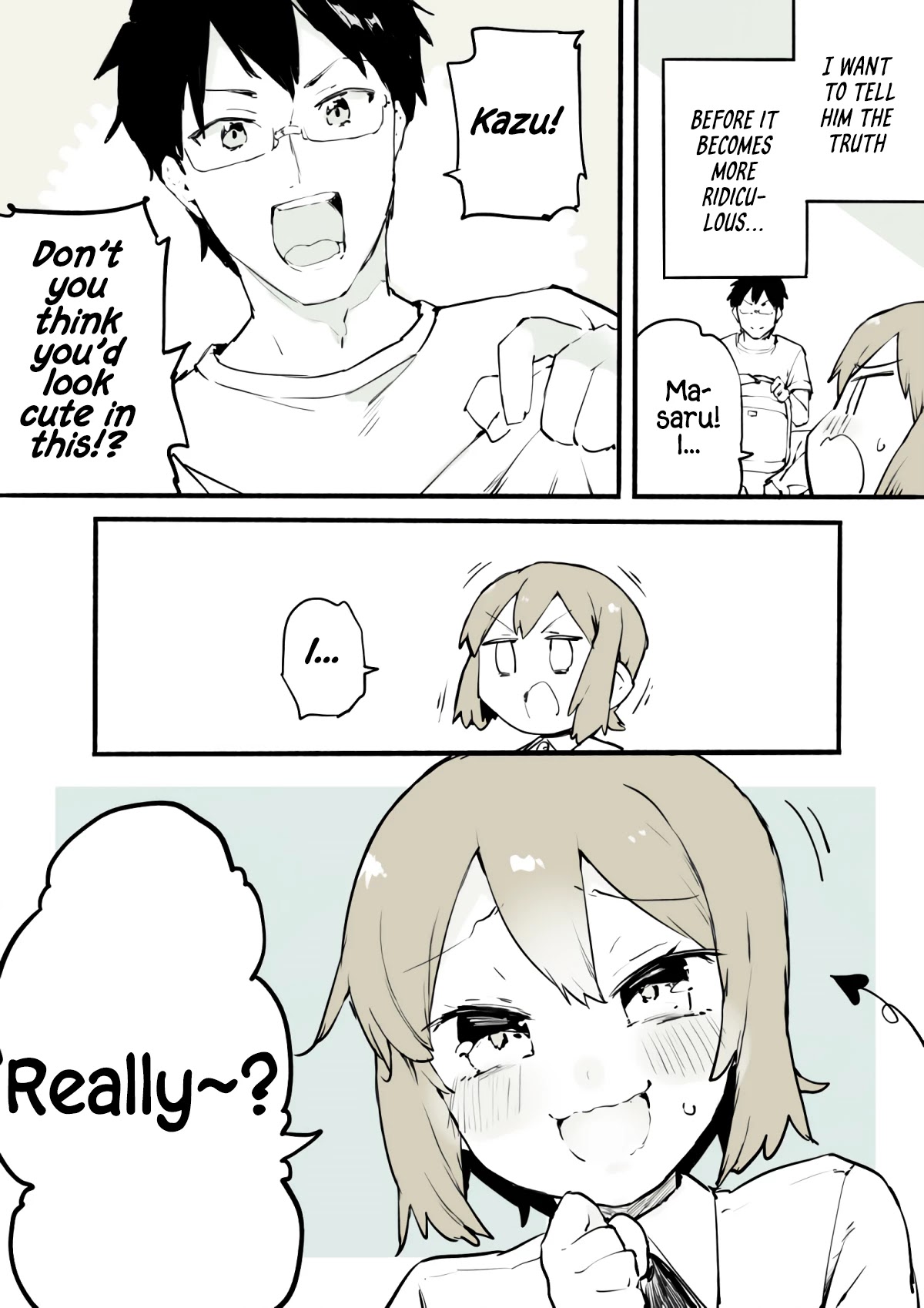 A Boy That Can't Stop Crossdressing Chapter 2 page 4 - Chapter 2