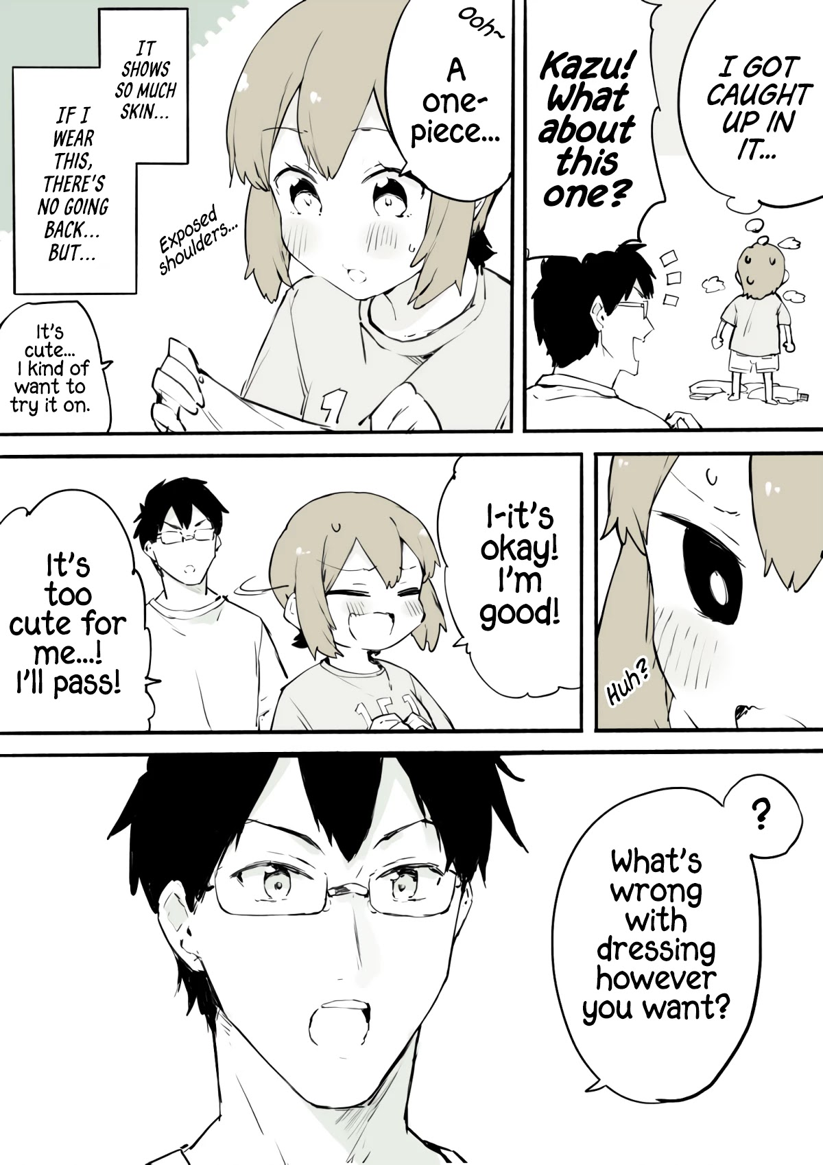 A Boy That Can't Stop Crossdressing Chapter 2 page 6 - Chapter 2