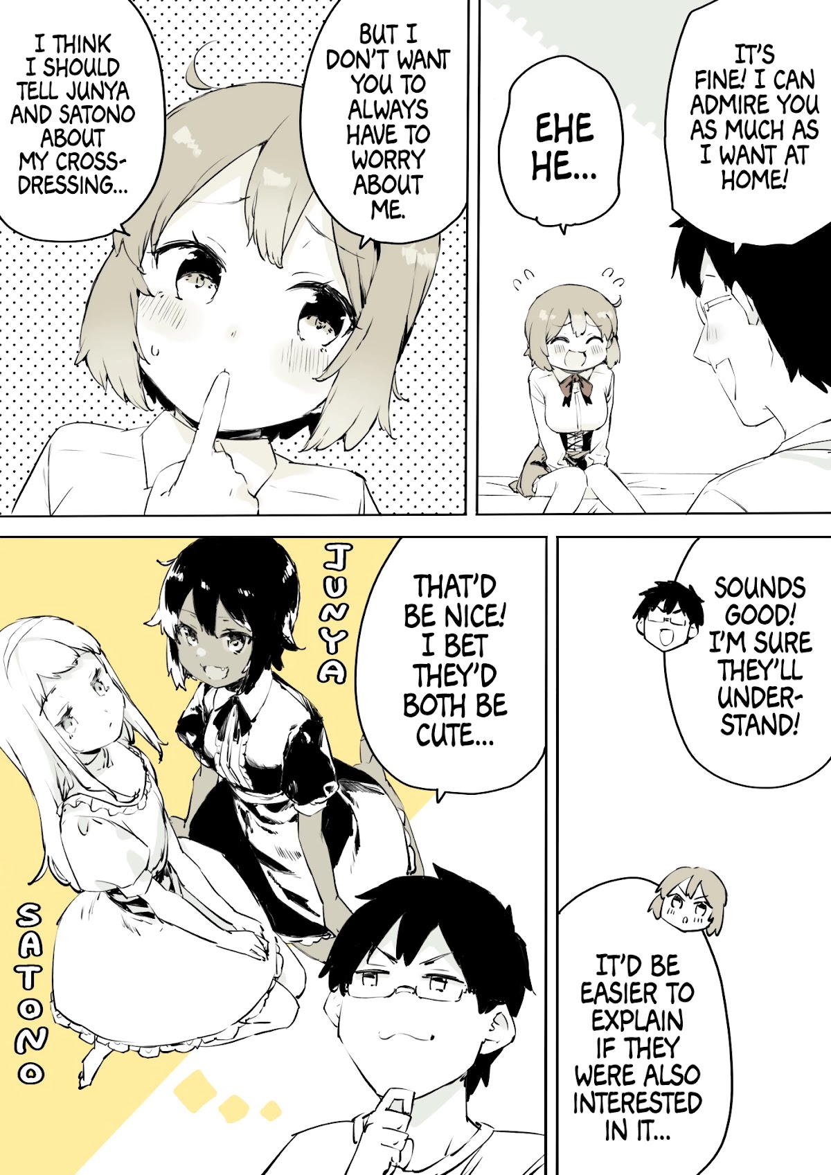 A Boy That Can't Stop Crossdressing Chapter 21 page 2 - Chapter 21