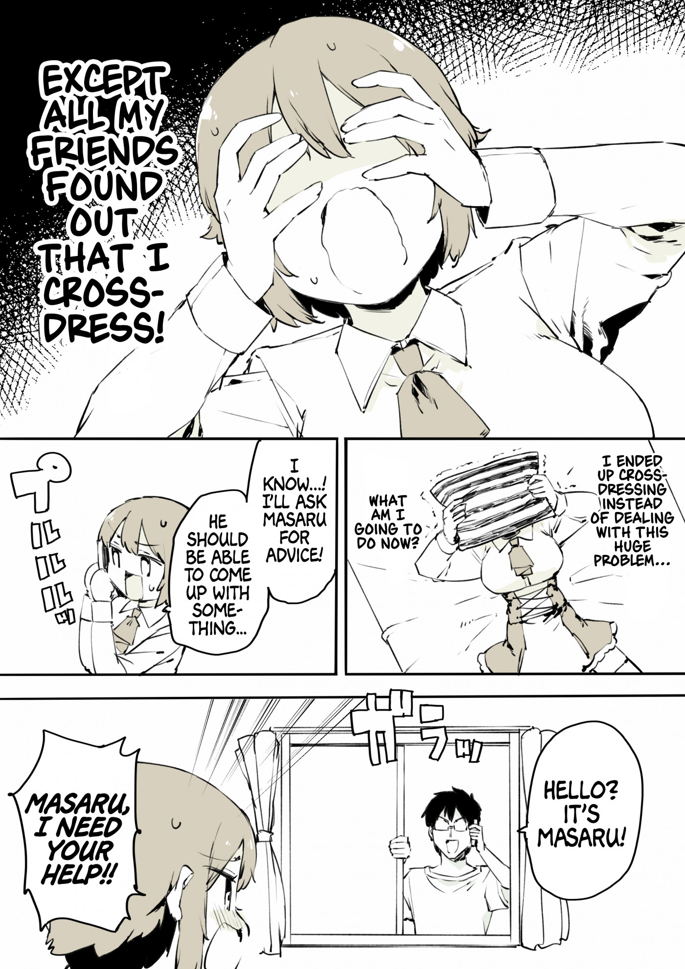 A Boy That Can't Stop Crossdressing Chapter 23 page 2 - Chapter 23: A Crossdressing Boy Worries About Being Exposed