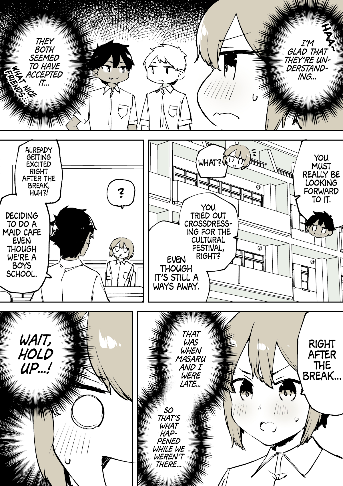 A Boy That Can't Stop Crossdressing Chapter 24 page 2 - Chapter 24: Humanity's Crossdressing Boys Plan