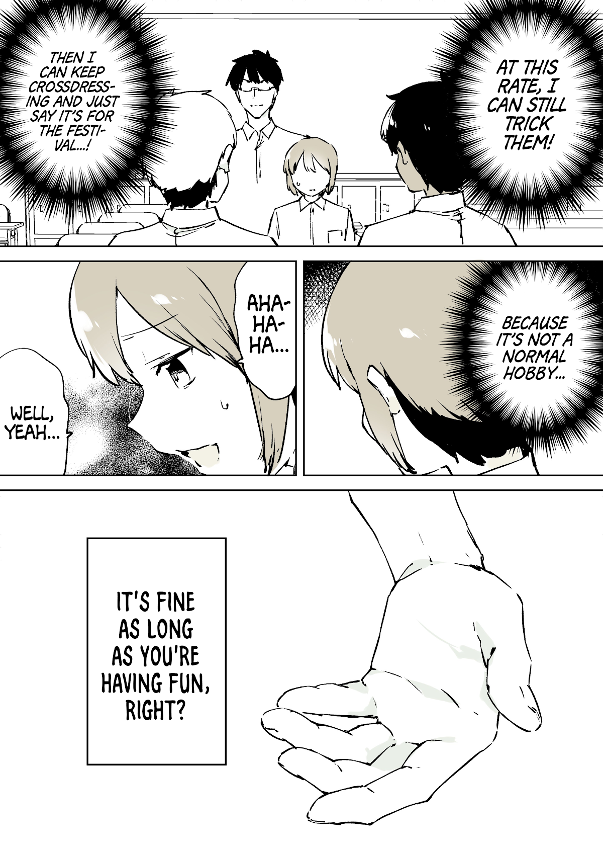 A Boy That Can't Stop Crossdressing Chapter 24 page 3 - Chapter 24: Humanity's Crossdressing Boys Plan